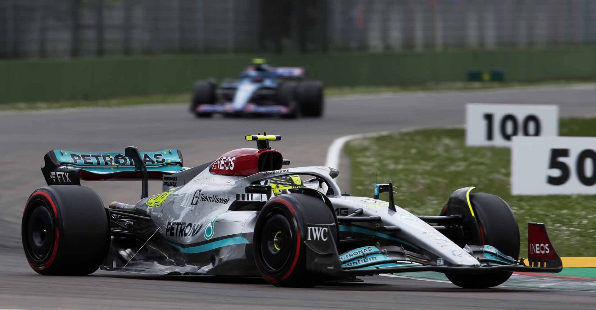 2022 Emilia Romagna Grand Prix, Saturday - LAT Images Lewis Hamilton