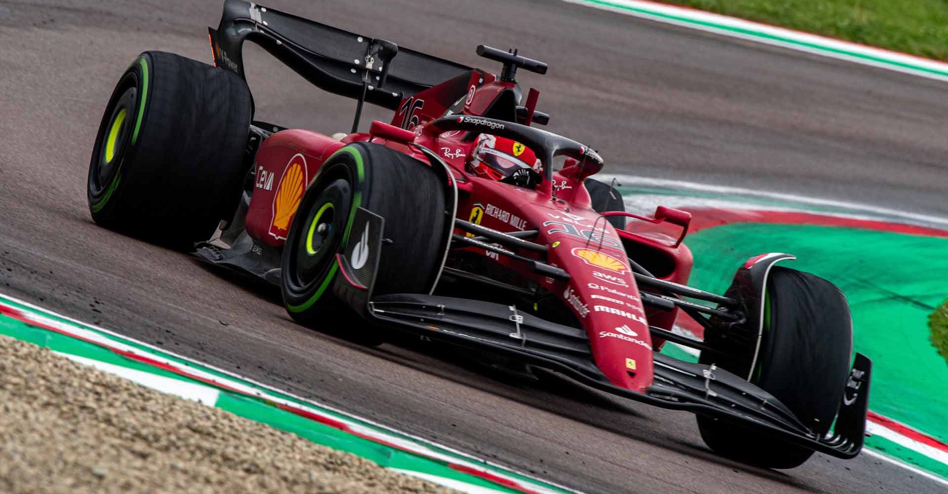 GP DELL’EMILIA ROMAGNA F1/2022 - DOMENICA 24/04/2022 
credit: @Scuderia Ferrari Press Office Charles Leclerc