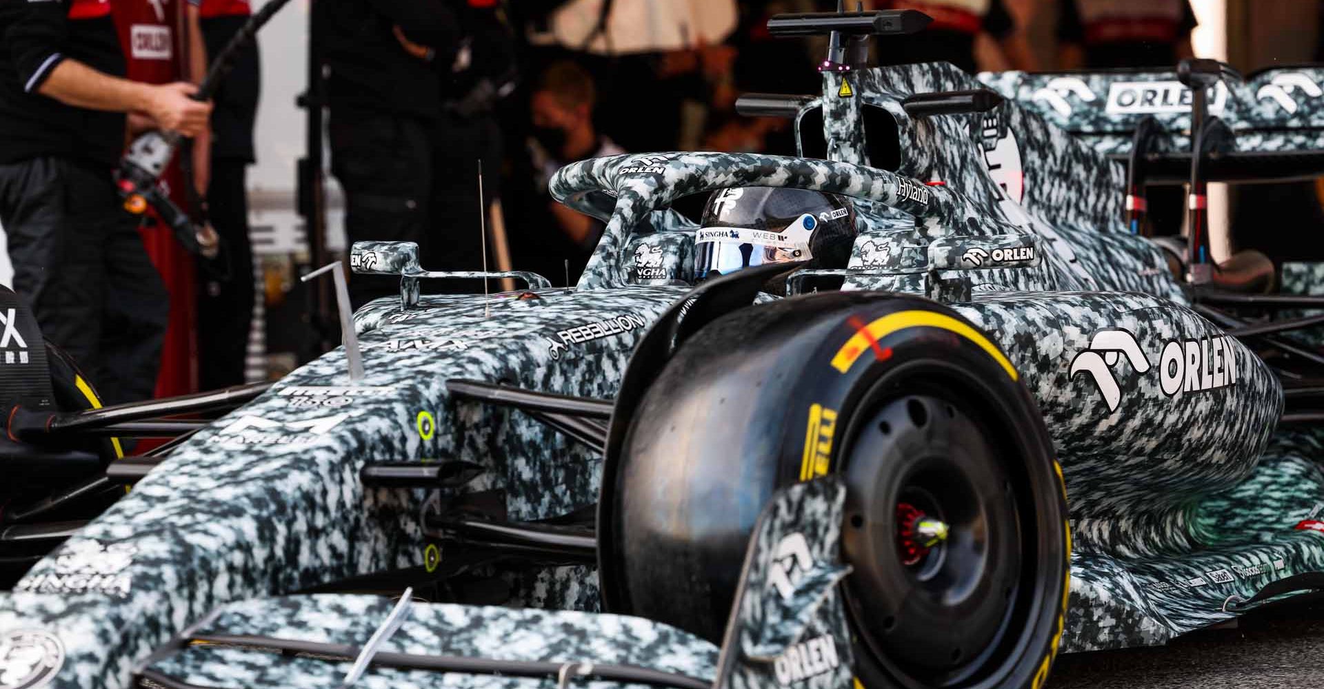 BOTTAS Valtteri (fin), Alfa Romeo F1 Team ORLEN C42, action during the pre-season track session prior the 2022 FIA Formula One World Championship, on the Circuit de Barcelona-Catalunya, from February 23 to 25, 2022 in Montmelo, near Barcelona, Spain - Photo Florent Gooden / DPPI