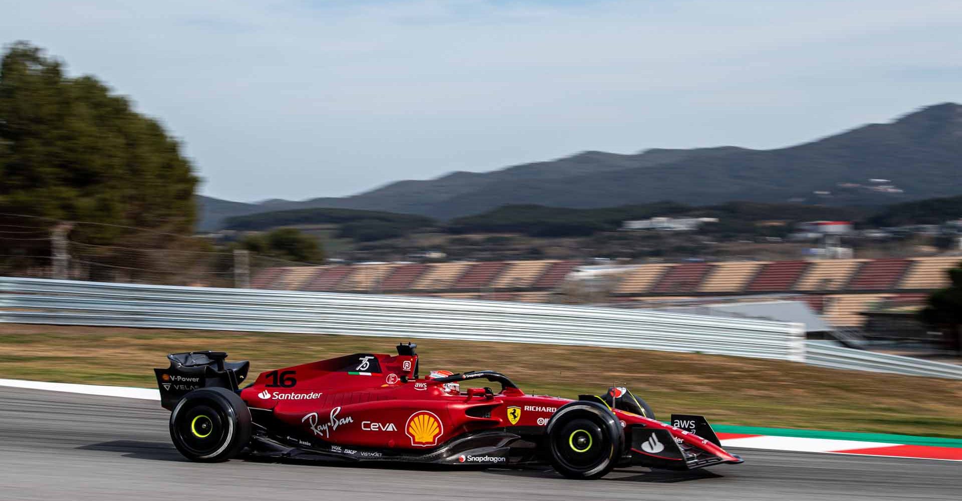 TEST T1 SPAGNA F1/2022 - GIOVEDÌ 24/02/22 
credit: @Scuderia Ferrari Press Office Charles Leclerc