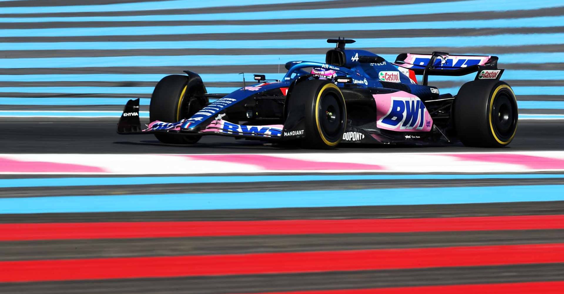 Fernando Alonso (ESP) Alpine F1 Team A522.  French Grand Prix, Friday 22nd July 2022. Paul Ricard, France.