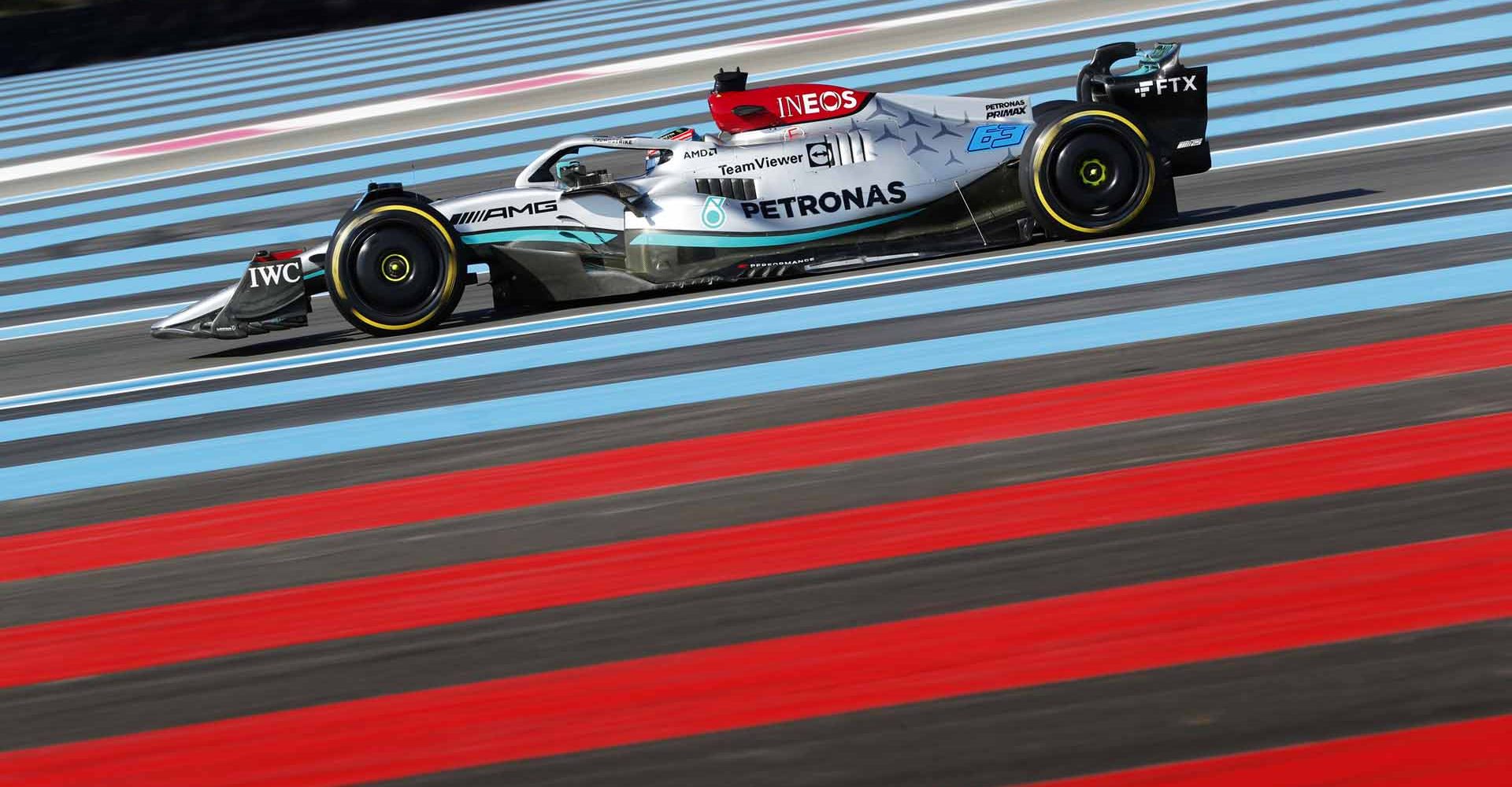 2022 French Grand Prix 2022, Friday - LAT Images George Russell