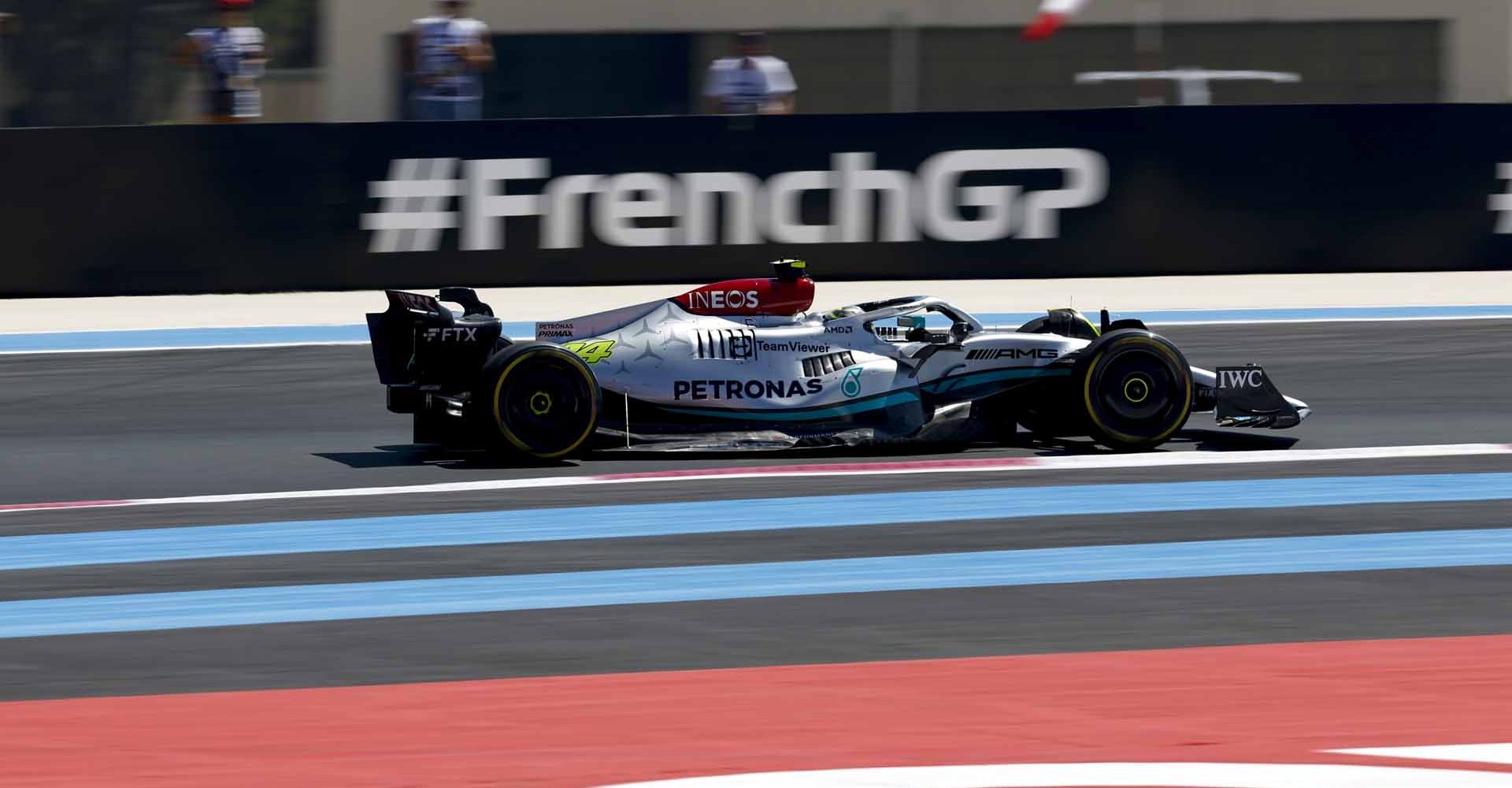 2022 French Grand Prix, Sunday - Jiri Krenek Lewis Hamilton