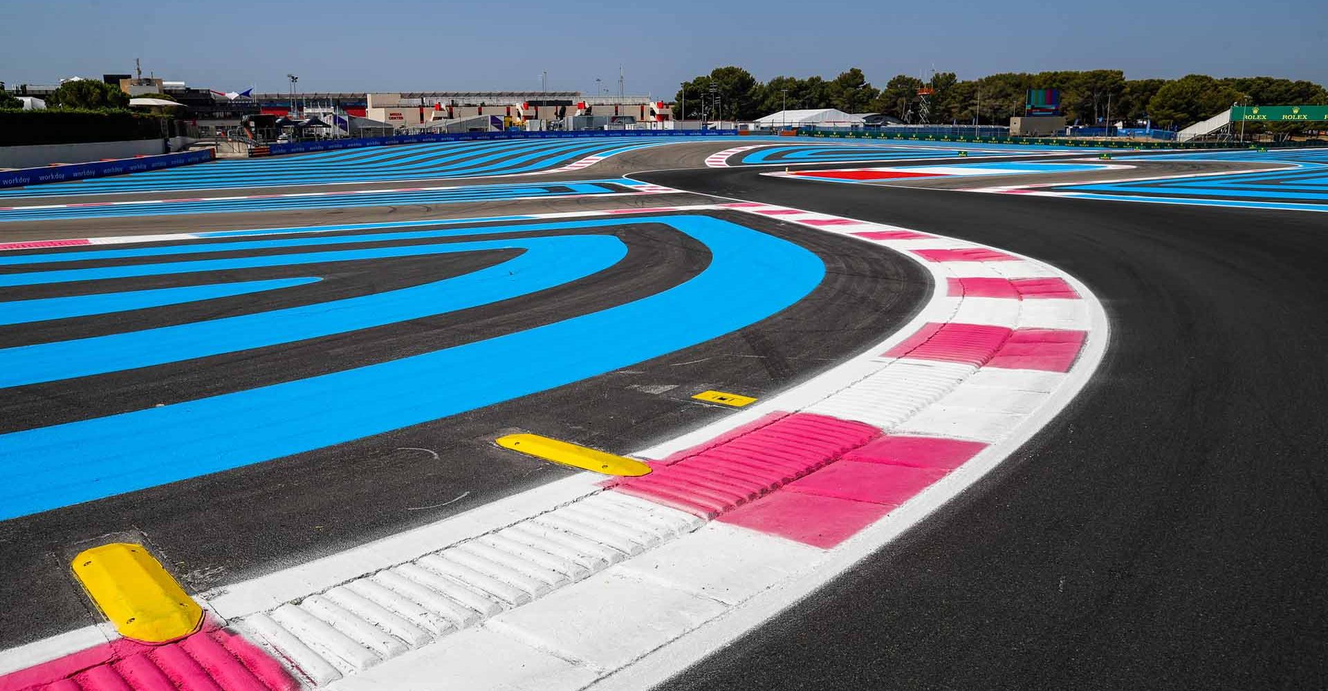 track, piste, illustration during the Formula 1 Lenovo Grand Prix de France, French Grand Prix 2022, 12th round of the 2022 FIA Formula One World Championship from July 22 to 24, 2022 on the Circuit Paul Ricard, in Le Castellet, France - Photo Antonin Vincent / DPPI