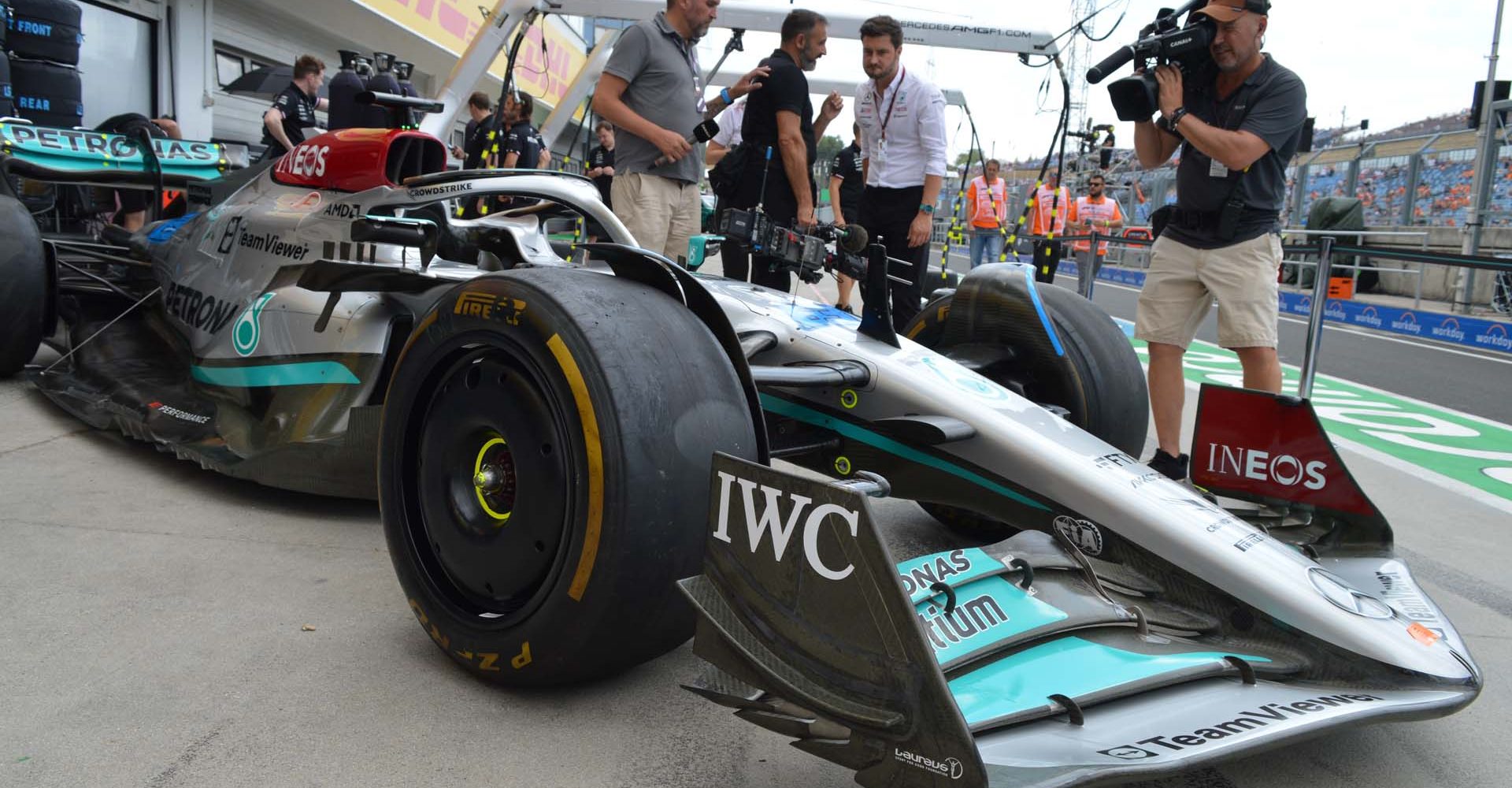 Mercedes W13, Hungaroring