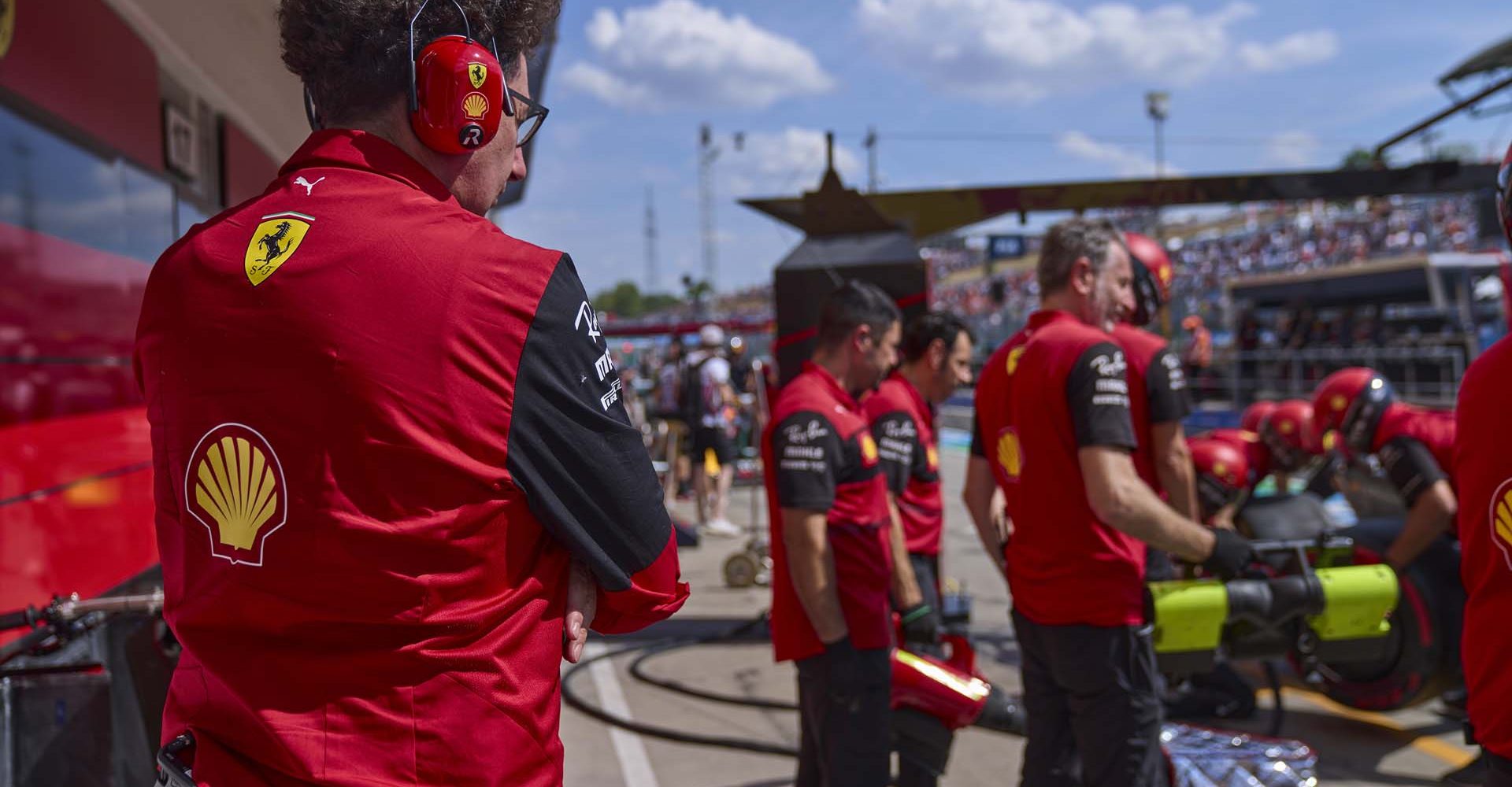 FERRARI F1 GP UNGHERIA VENERDI 29/07/2022 credit @Scuderia Ferrari Press Office Mattia Binotto