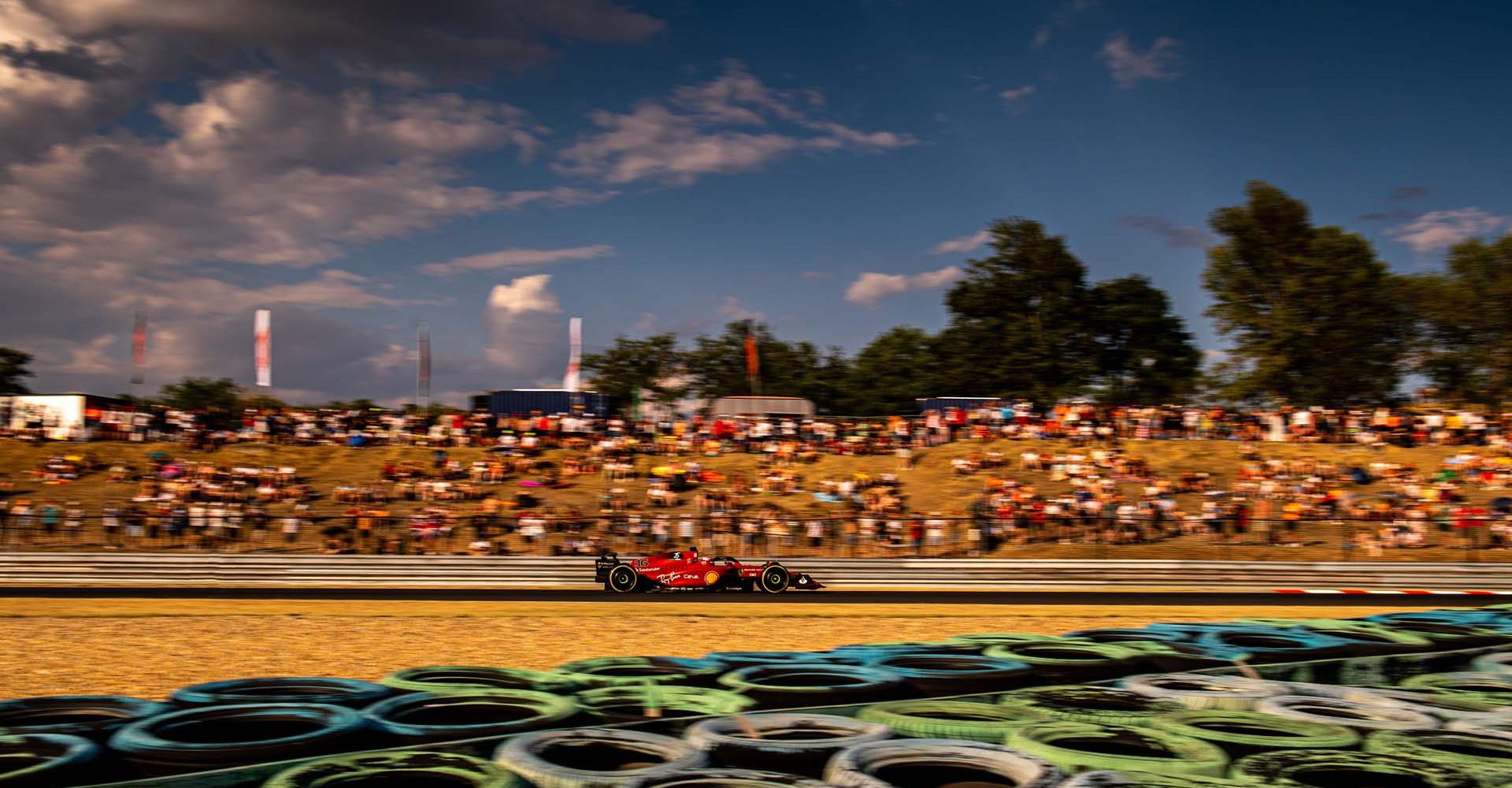 GP UNGHERIA F1/2022 - VENERDI’ 29/07/2022  
credit: @Scuderia Ferrari Press Office Charles Leclerc