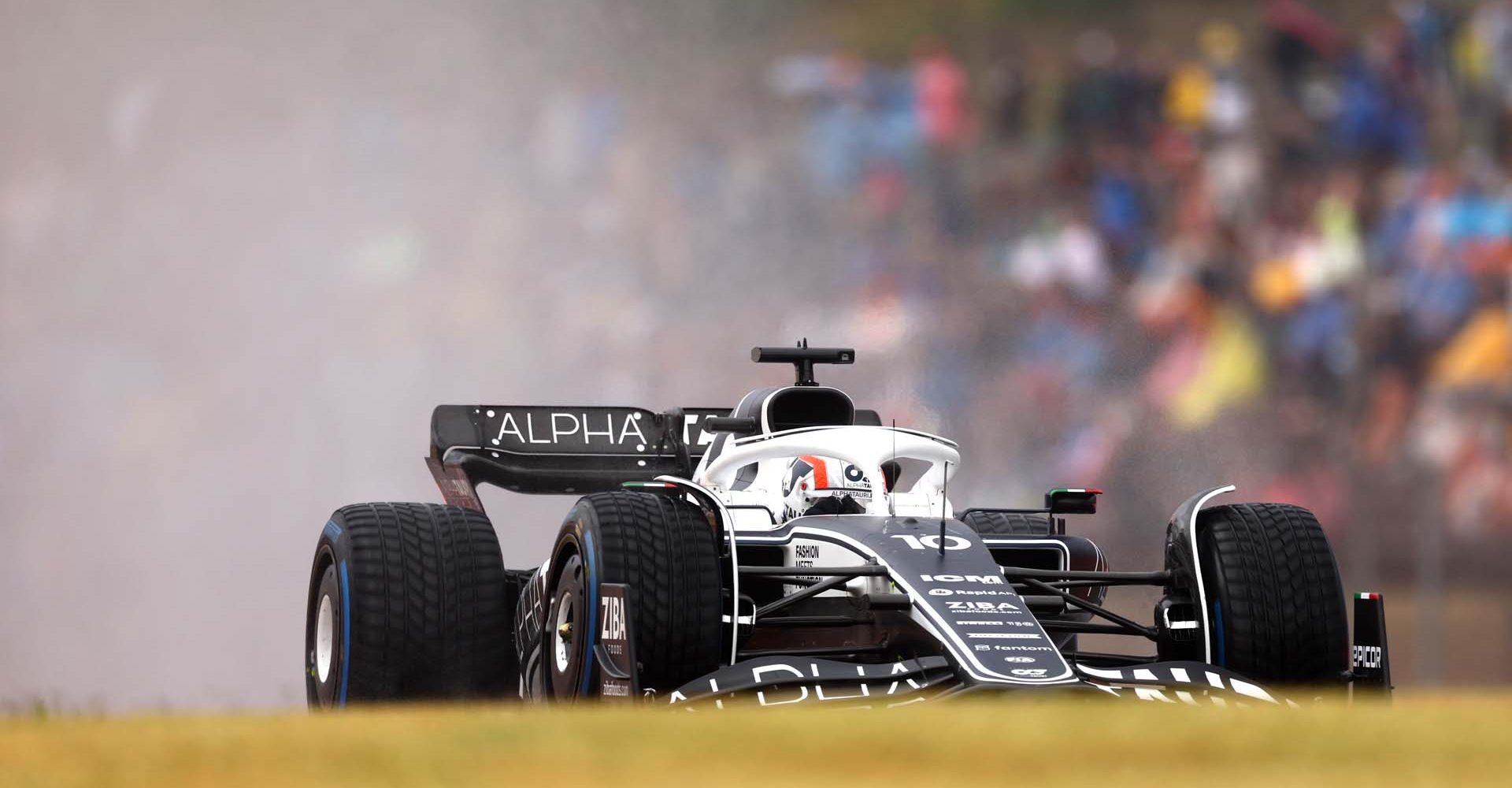 BUDAPEST, HUNGARY - JULY 30: Pierre Gasly of France driving the (10) Scuderia AlphaTauri AT03 on track during final practice ahead of the F1 Grand Prix of Hungary at Hungaroring on July 30, 2022 in Budapest, Hungary. (Photo by Francois Nel/Getty Images)