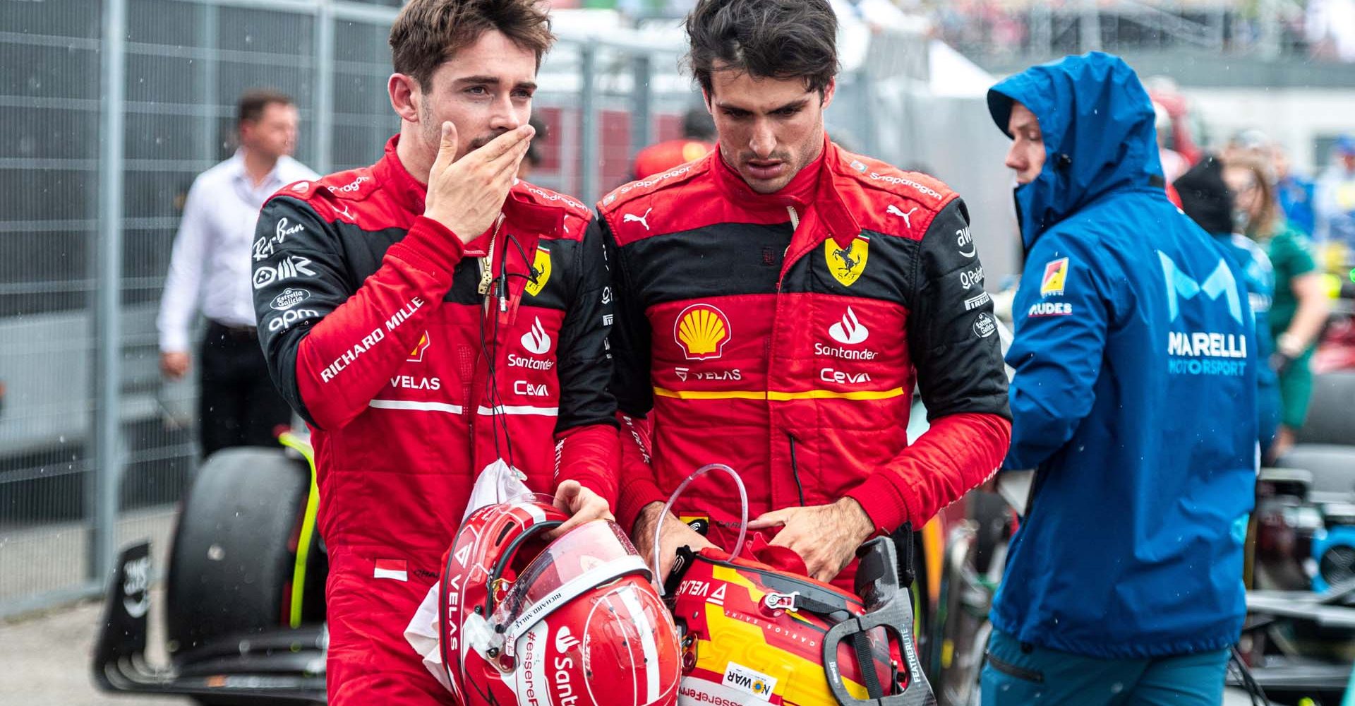 GP UNGHERIA F1/2022 - DOMENICA 31/07/2022 
credit: @Scuderia Ferrari Press Office Charles Leclerc, Carlos Sainz