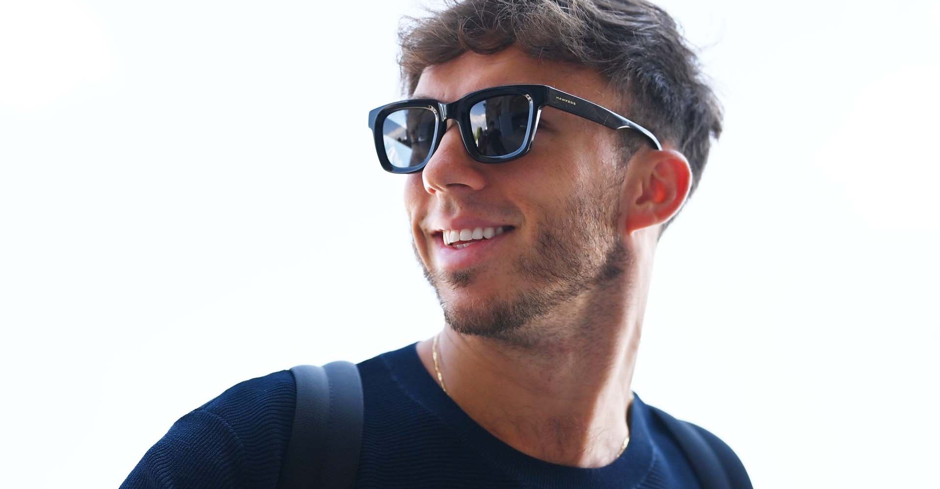 BUDAPEST, HUNGARY - JULY 28: Pierre Gasly of France and Scuderia AlphaTauri walks in the Paddock during previews ahead of the F1 Grand Prix of Hungary at Hungaroring on July 28, 2022 in Budapest, Hungary. (Photo by Dan Mullan/Getty Images)