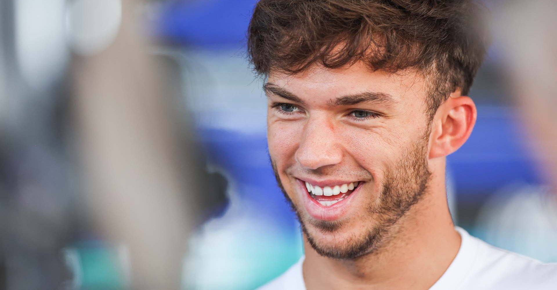 BUDAPEST, HUNGARY - JULY 28: Pierre Gasly of Scuderia AlphaTauri and France  during previews ahead of the F1 Grand Prix of Hungary at Hungaroring on July 28, 2022 in Budapest, Hungary. (Photo by Peter Fox/Getty Images)