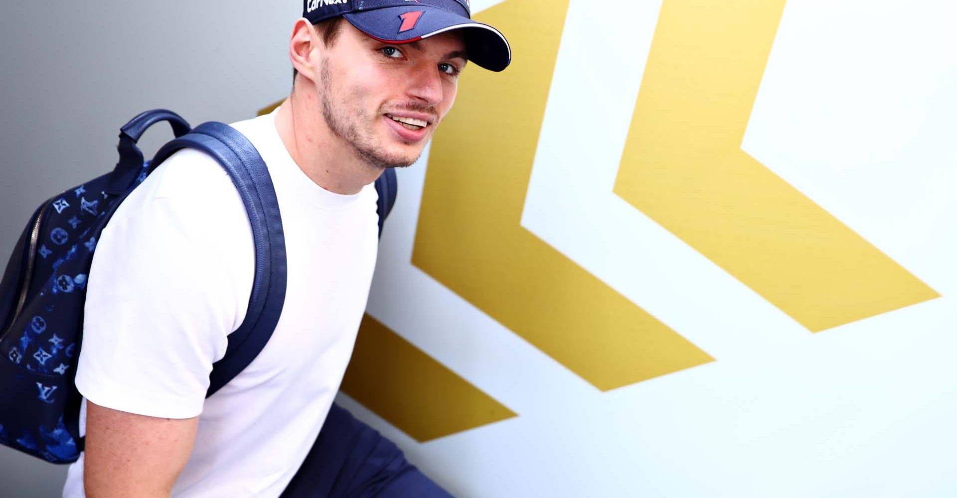 BUDAPEST, HUNGARY - JULY 28: Max Verstappen of the Netherlands and Oracle Red Bull Racing walks in the Paddock during previews ahead of the F1 Grand Prix of Hungary at Hungaroring on July 28, 2022 in Budapest, Hungary. (Photo by Mark Thompson/Getty Images)