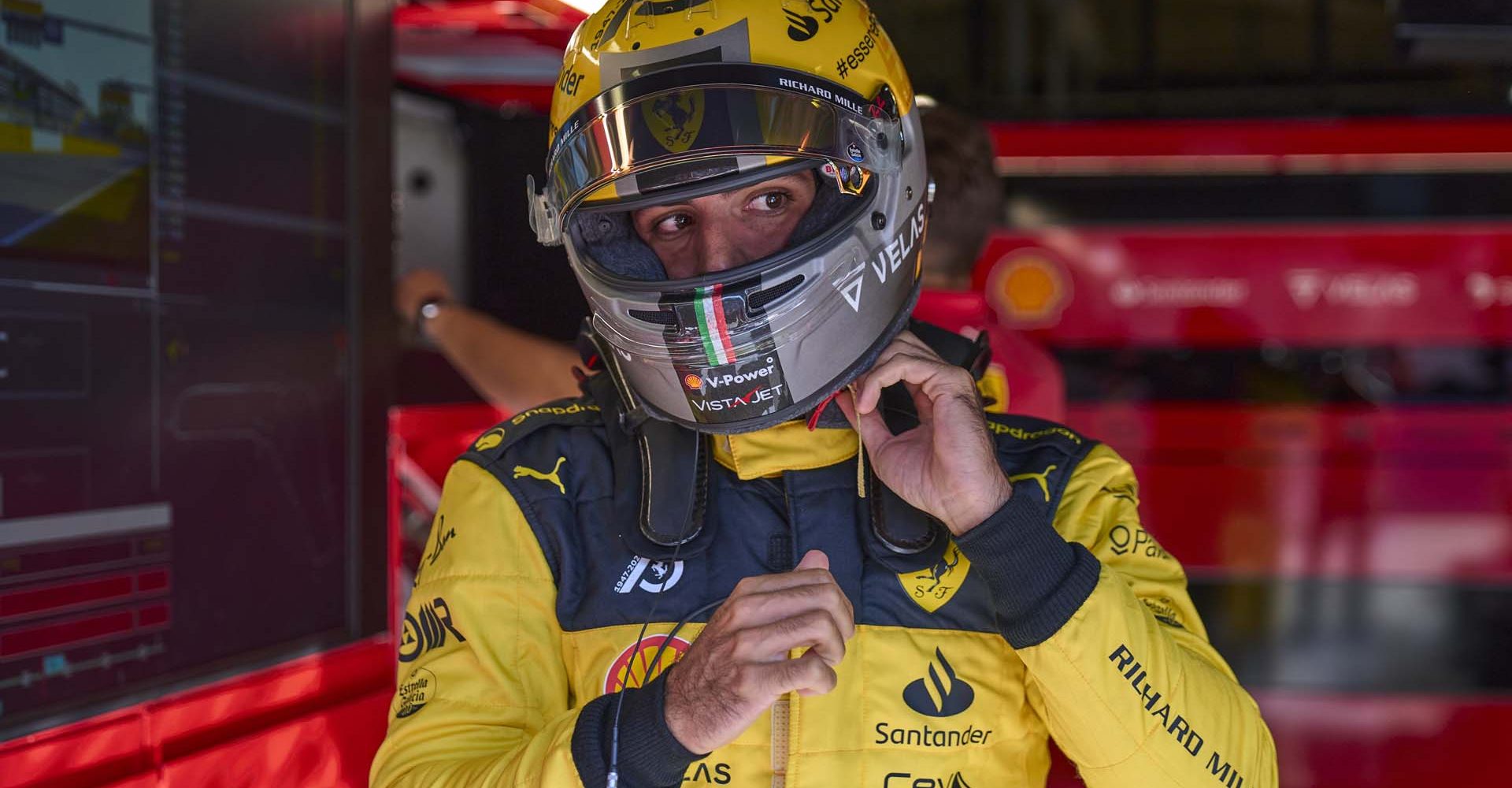 FERRARI F1 GP MONZA VENERDI 09/09/2022 credit @Scuderia Ferrari Press Office Carlos Sainz