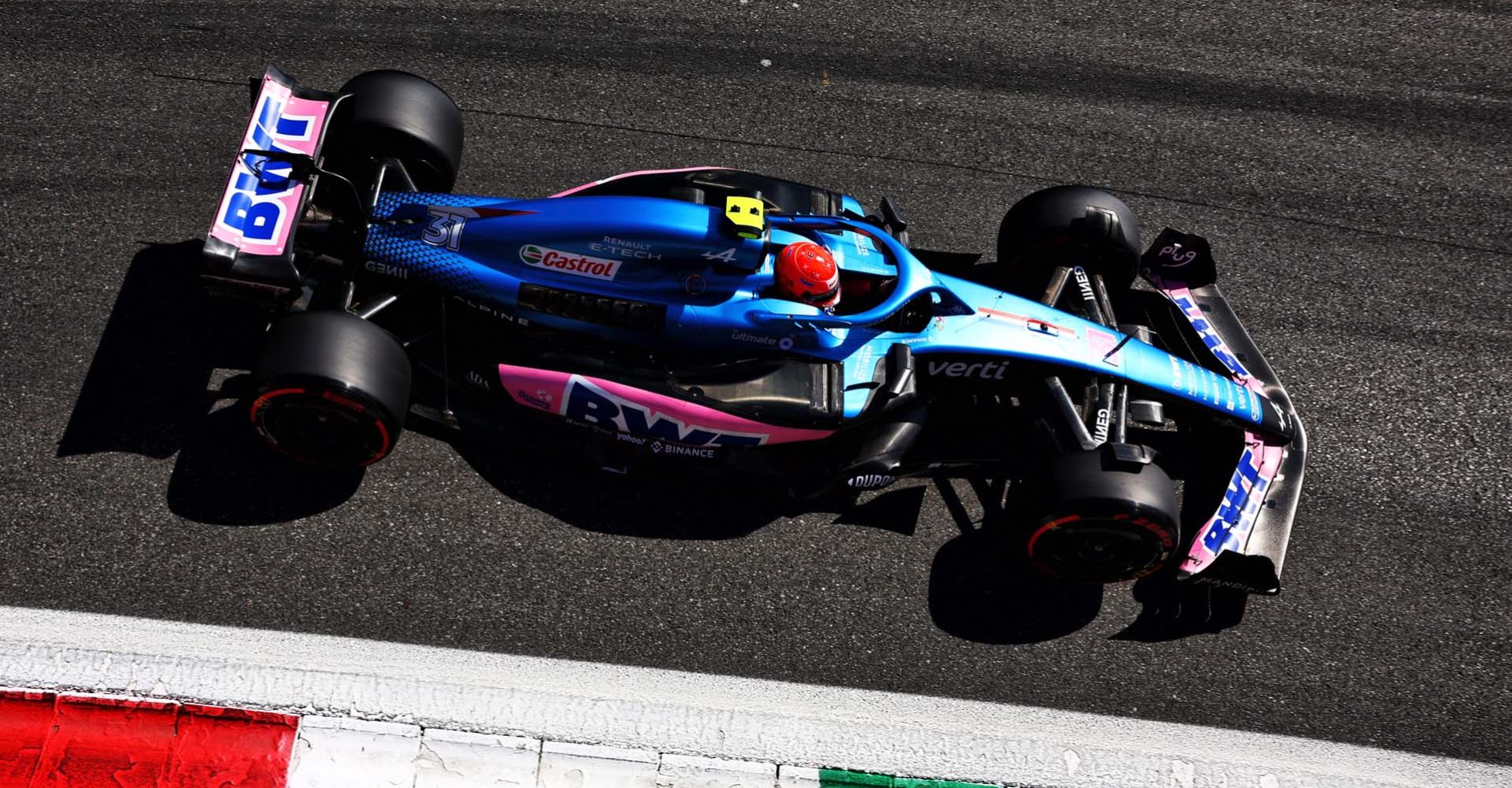 Esteban Ocon (FRA) Alpine F1 Team A522.  Italian Grand Prix, Saturday 10th September 2022. Monza Italy.