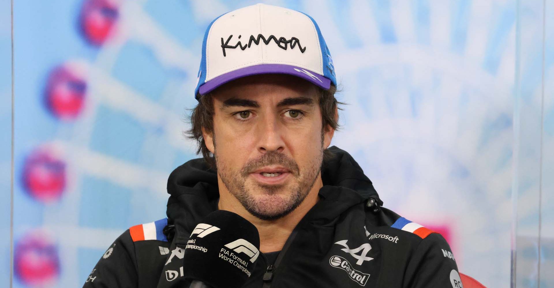 Fernando Alonso Alpine press conference