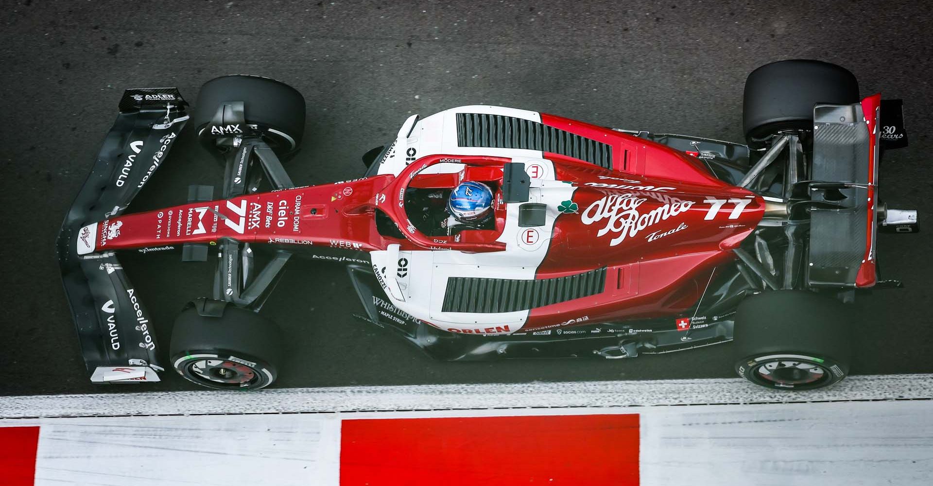 77 BOTTAS Valtteri (fin), Alfa Romeo F1 Team ORLEN C42, action during the Formula 1 Grand Premio de la Ciudad de Mexico 2022, Mexican Grand Prix 2022, 20th round of the 2022 FIA Formula One World Championship from October 28 to 30, 2022 on the Autodromo Hermanos Rodríguez, in Mexico City, Mexico - Photo Florent Gooden / DPPI