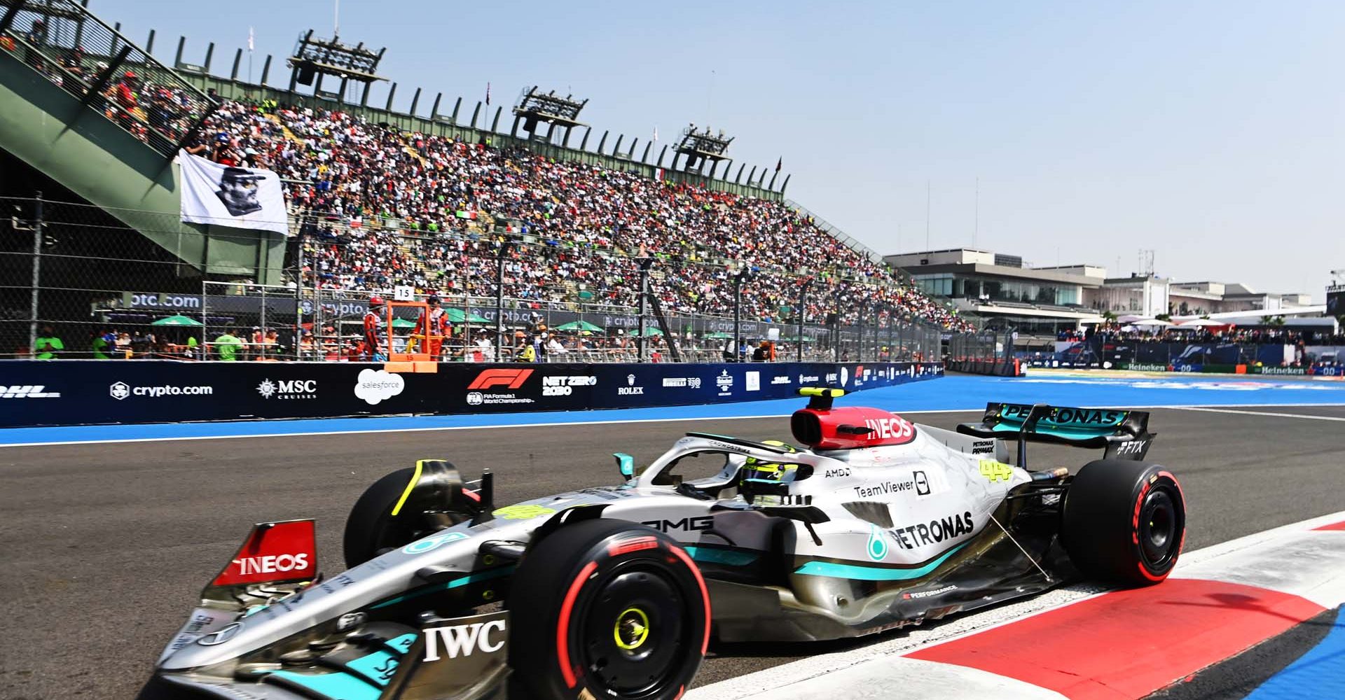 2022 Mexico City Grand Prix 2022, Saturday - LAT Images Lewis Hamilton