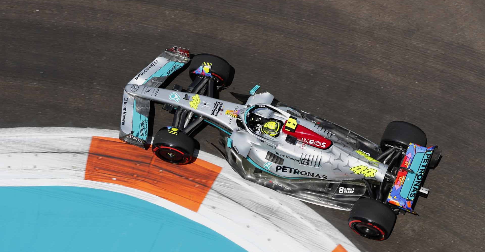 2022 Miami Grand Prix 2022, Friday - LAT Images Lewis Hamilton