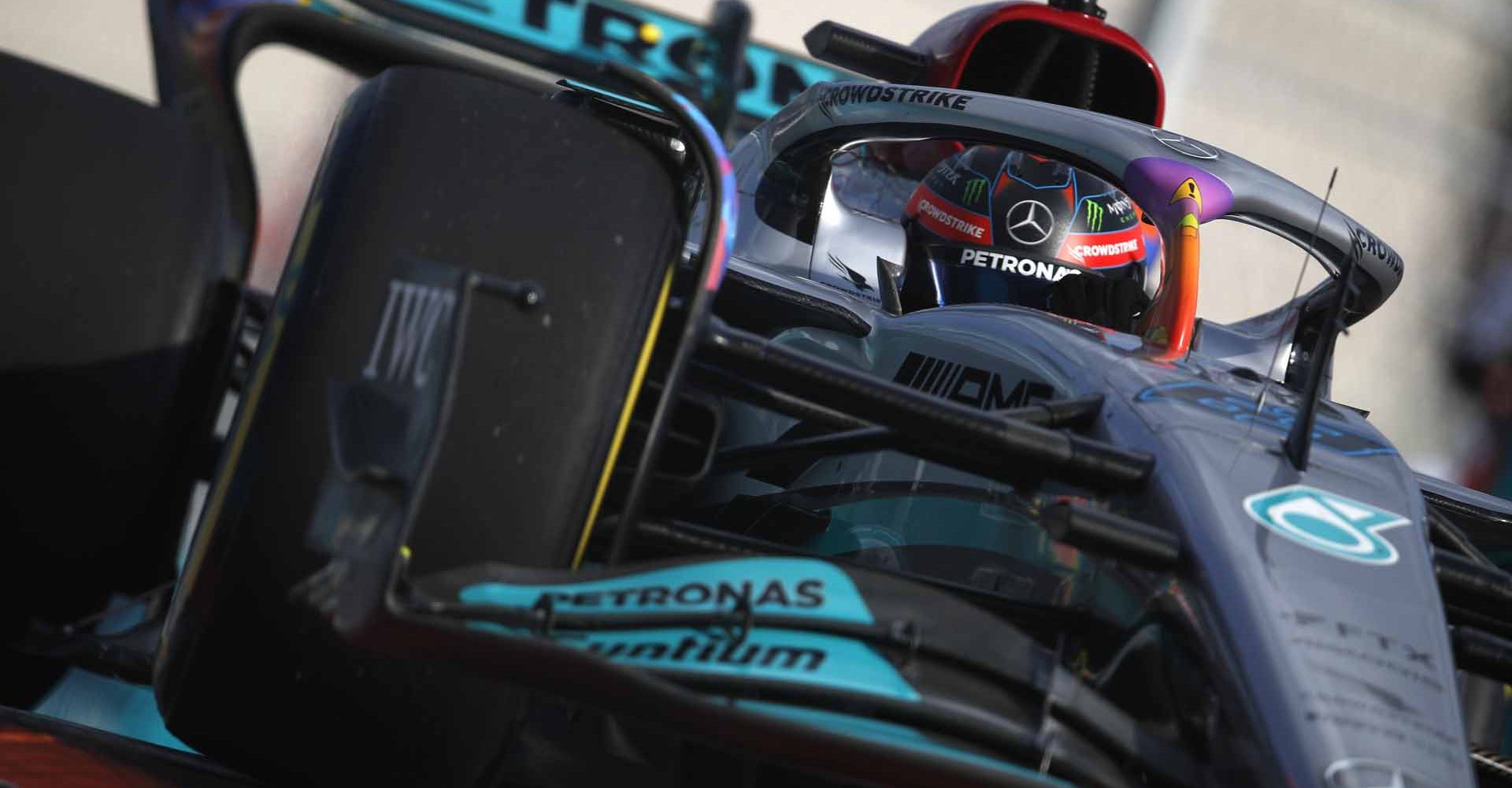 2022 Miami Grand Prix 2022, Friday - LAT Images George Russell Mercedes