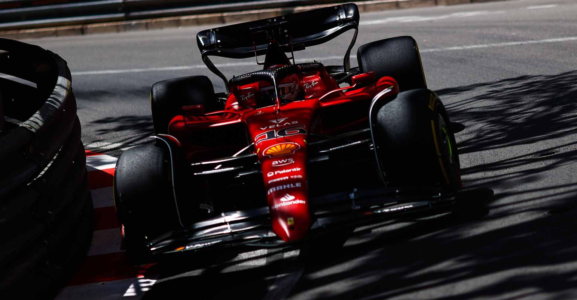 CIRCUIT DE MONACO, MONACO - MAY 27: Charles Leclerc, Ferrari F1-75 during the Monaco GP at Circuit de Monaco on Friday May 27, 2022 in Monte Carlo, Monaco. (Photo by Andy Hone / LAT Images)