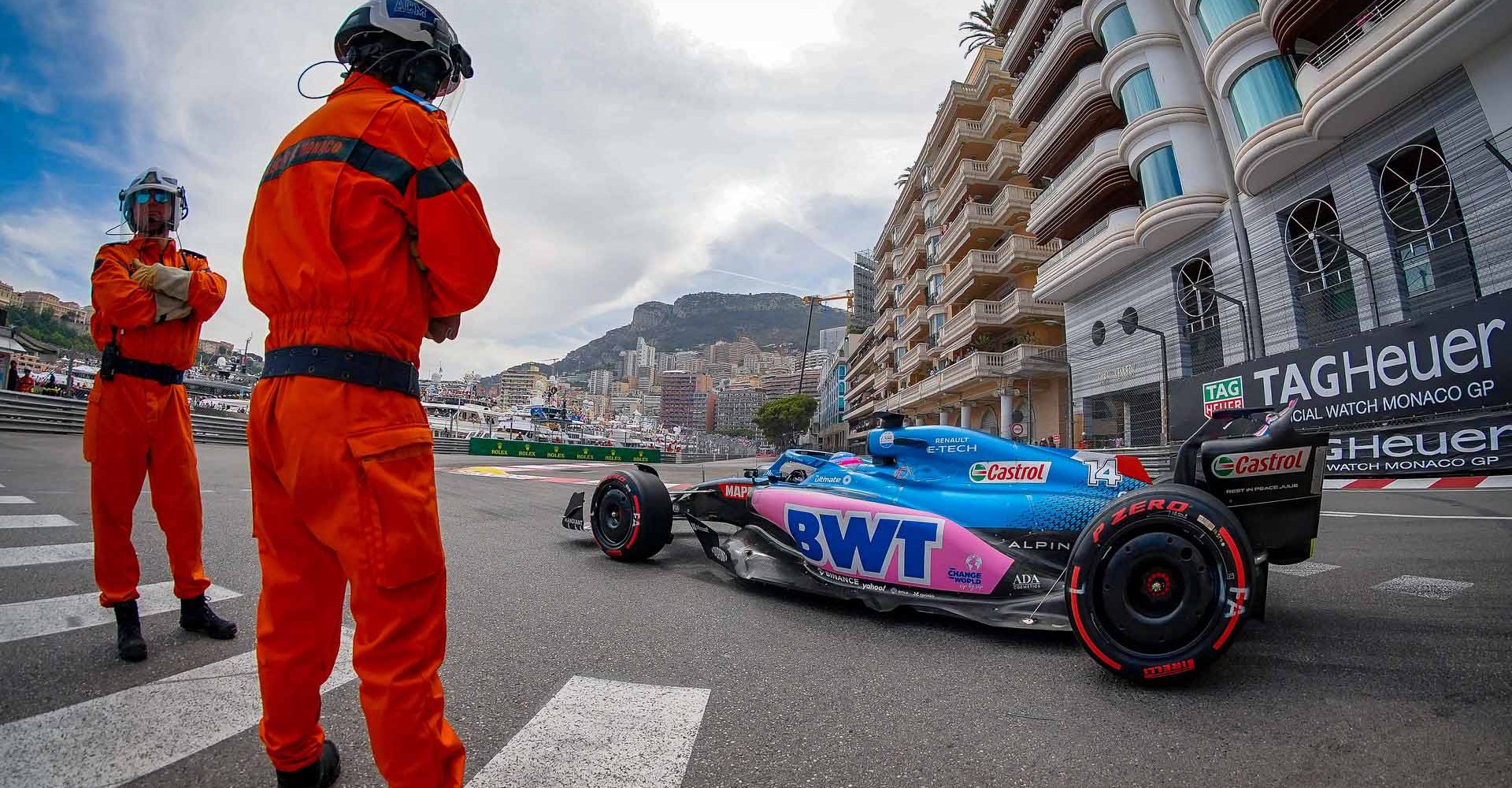 Fernando Alonso, Alpine, Monaco Grand Prix 2022, Monte Carlo,