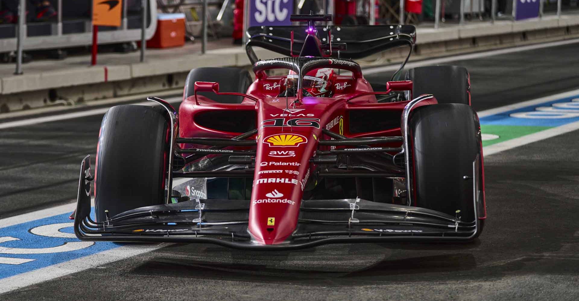 FERRARI F1 GP SAUDI VENERDI 24/03/2022 credit @Scuderia Ferrari Press Office Charles Leclerc