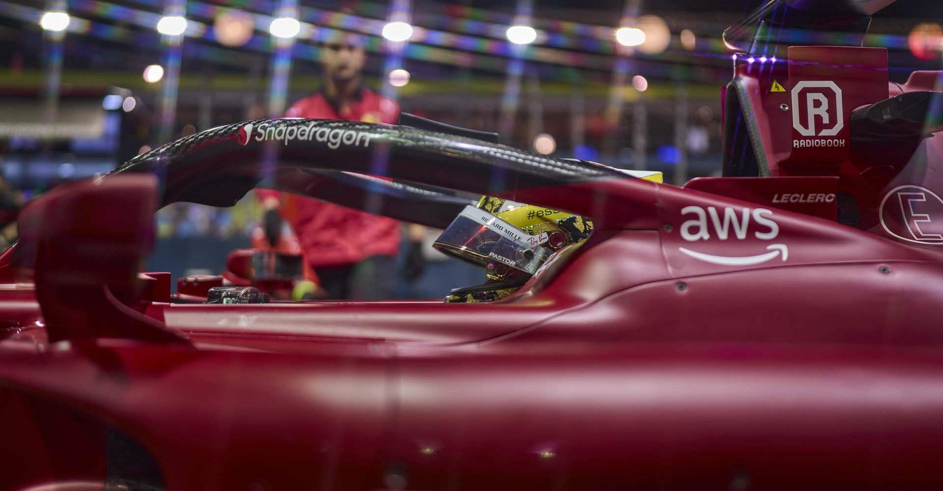 FERRARI F1 GP SINGAPORE VENERDI 30/09/2022 credit  Charles Leclerc @Scuderia Ferrari Press Office