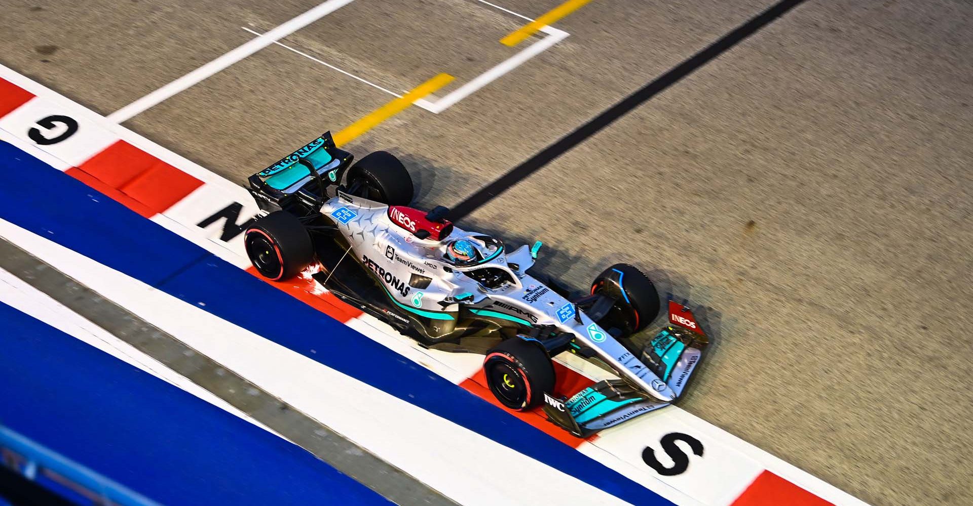 2022 Singapore Grand Prix 2022, Friday - LAT Images George Russell