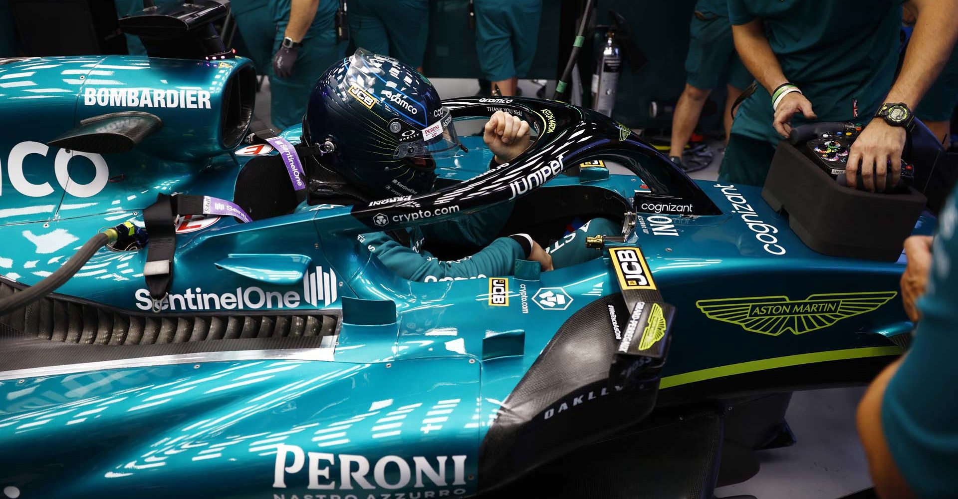 Portrait, Helmets, Marina Bay Circuit, F12217a, F1, GP, Singapore
Lance Stroll, Aston Martin