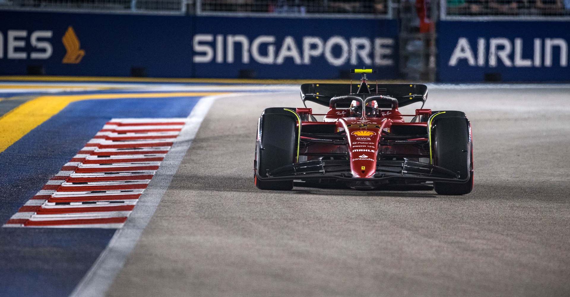 GP SINGAPORE F1/2022 - SABATO 01/10/2022  
credit: @Scuderia Ferrari Press Office Carlos Sainz