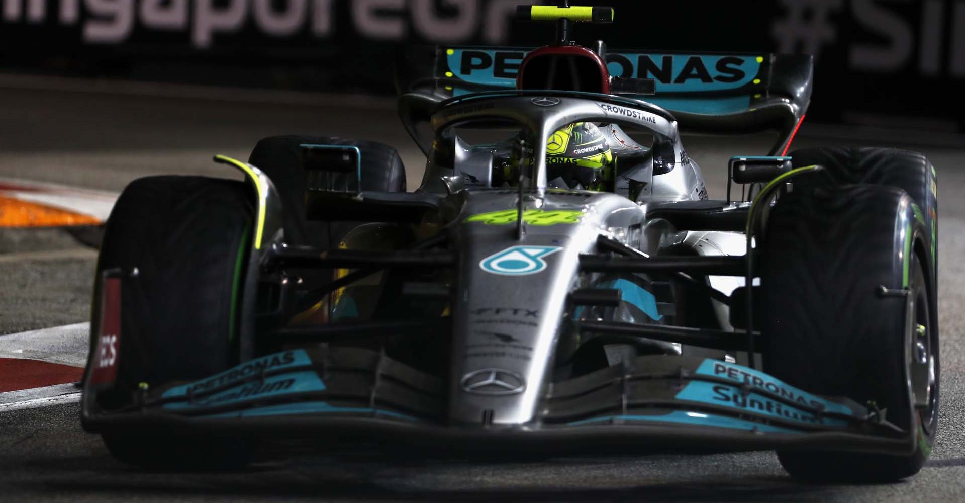 2022 Singapore Grand Prix 2022, Sunday - LAT Images Lewis Hamilton