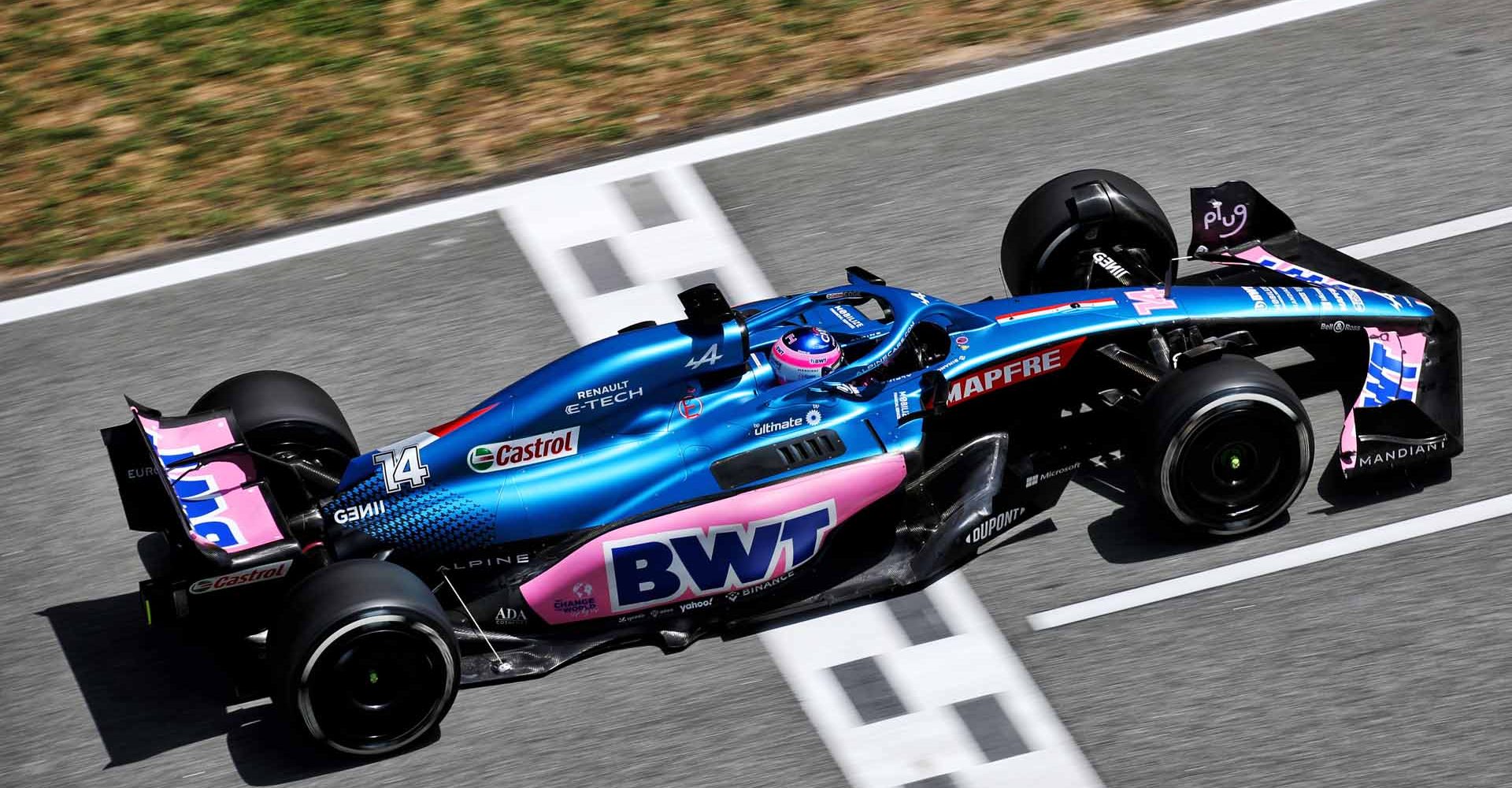 Fernando Alonso (ESP) Alpine F1 Team A522.  Spanish Grand Prix, Friday 20th May 2022. Barcelona, Spain.