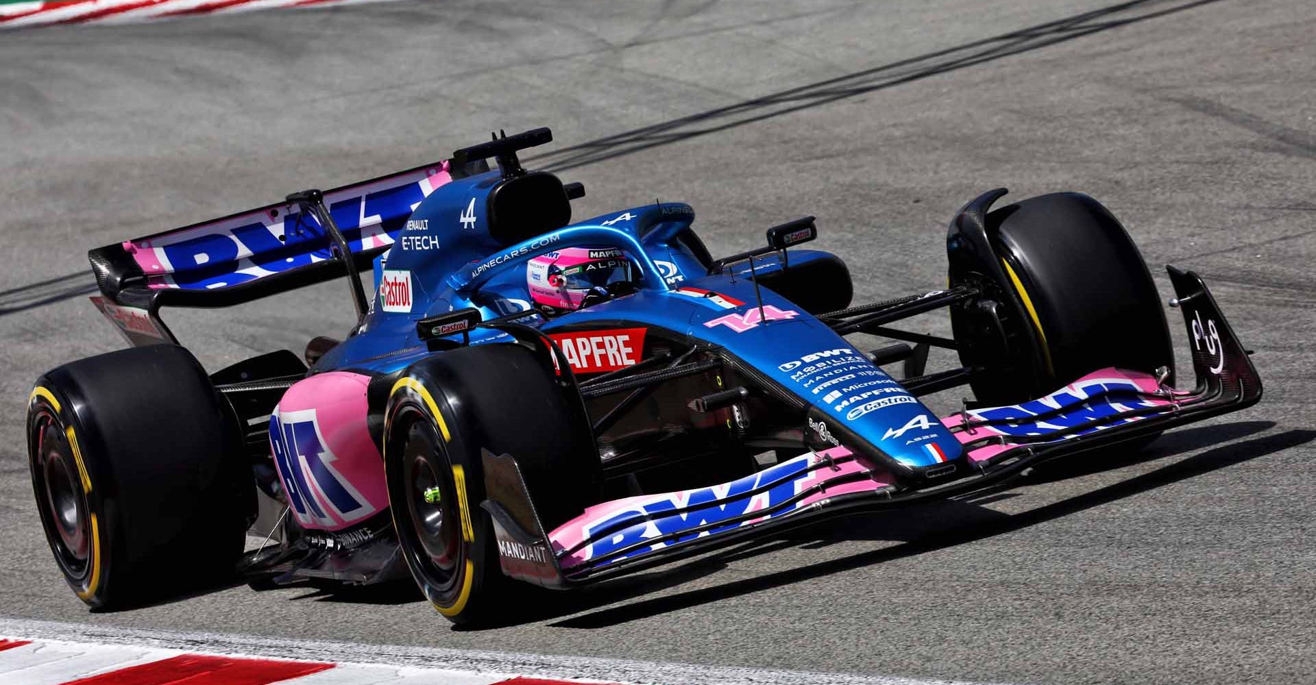 Fernando Alonso (ESP) Alpine F1 Team A522.  Spanish Grand Prix, Friday 20th May 2022. Barcelona, Spain.