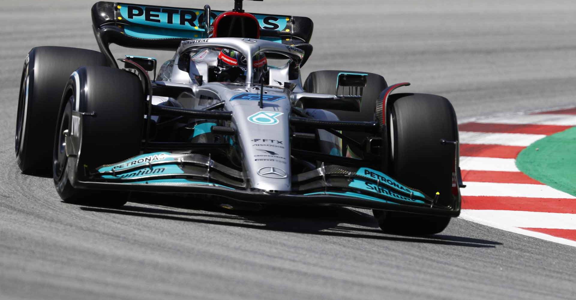 2022 Spanish Grand Prix 2022, Friday - LAT Images George Russell Mercedes