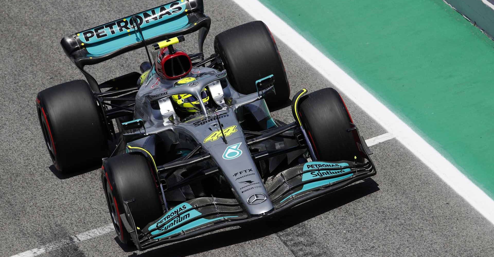 2022 Spanish Grand Prix 2022, Friday - LAT Images Lewis Hamilton