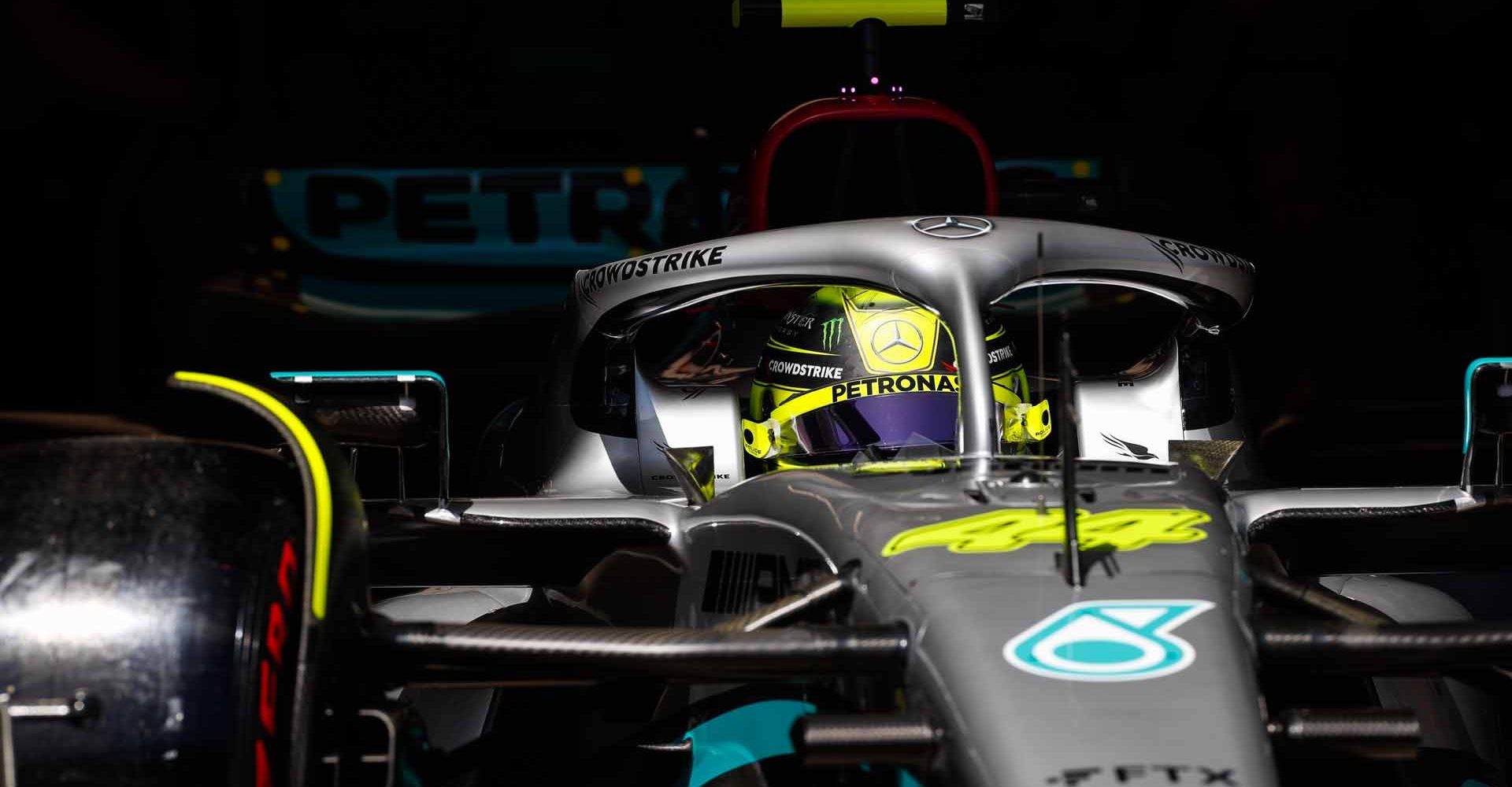 2022 Spanish Grand Prix 2022, Saturday - LAT Images Lewis Hamilton