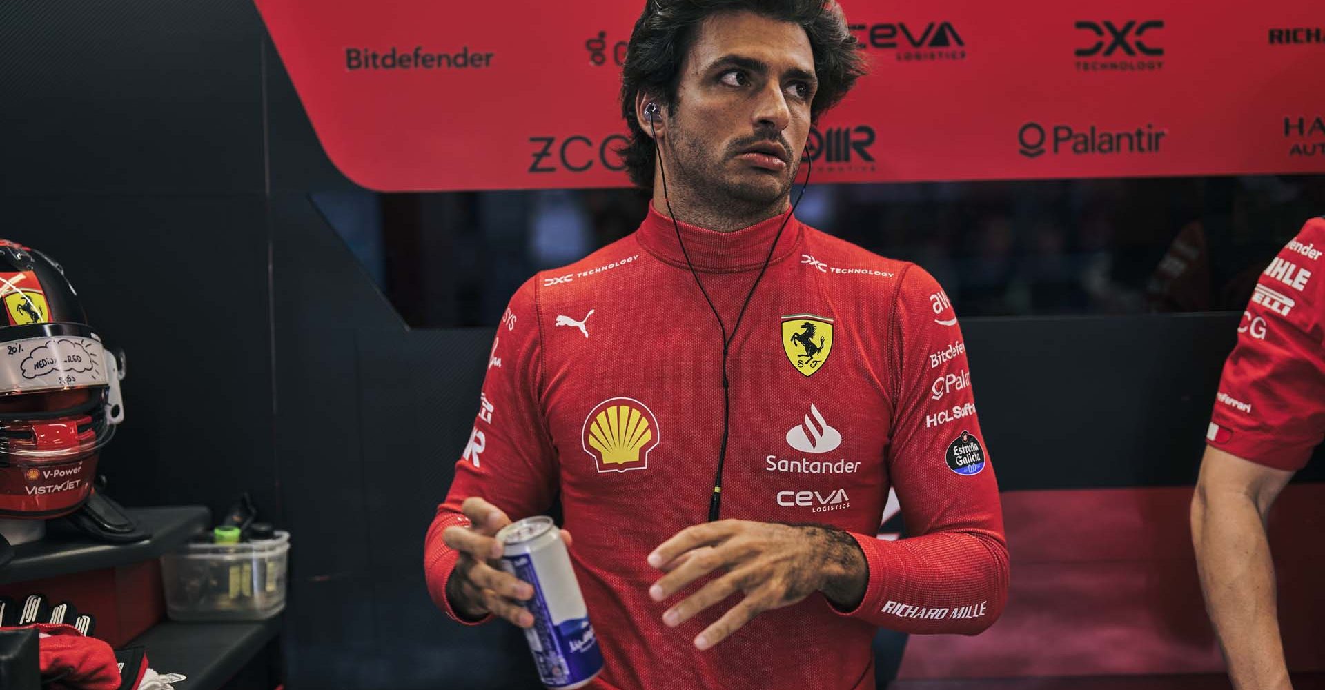 FERRARI F1 GP ABU DHABI VENERDI 24/11/2023 credit @Scuderia Ferrari Press Office Carlos Sainz