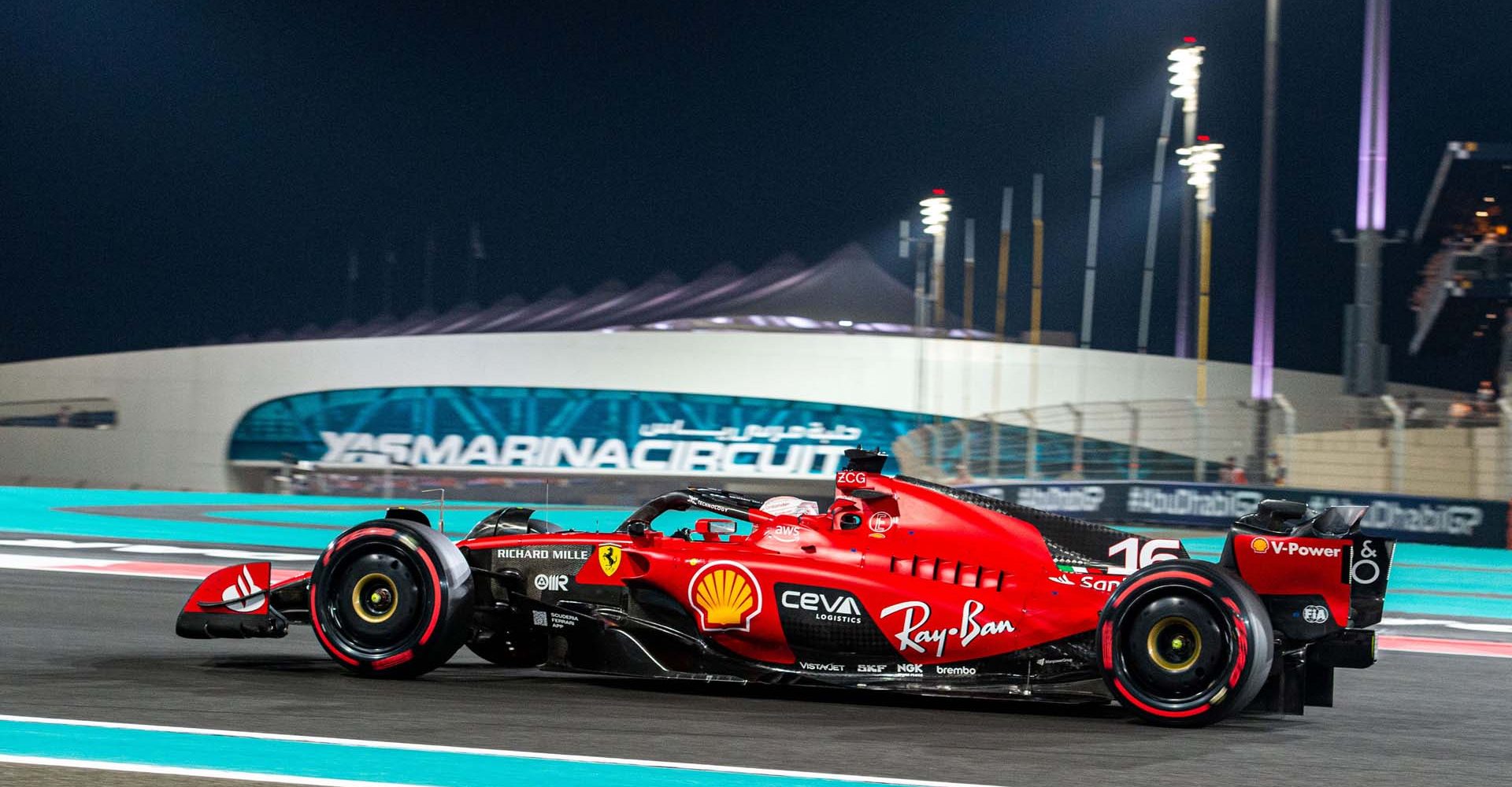 3 - GP ABU DHABI F1/2023 - SABATO 25/11/2023  - credit: @ Ferrari Spa Charles Leclerc