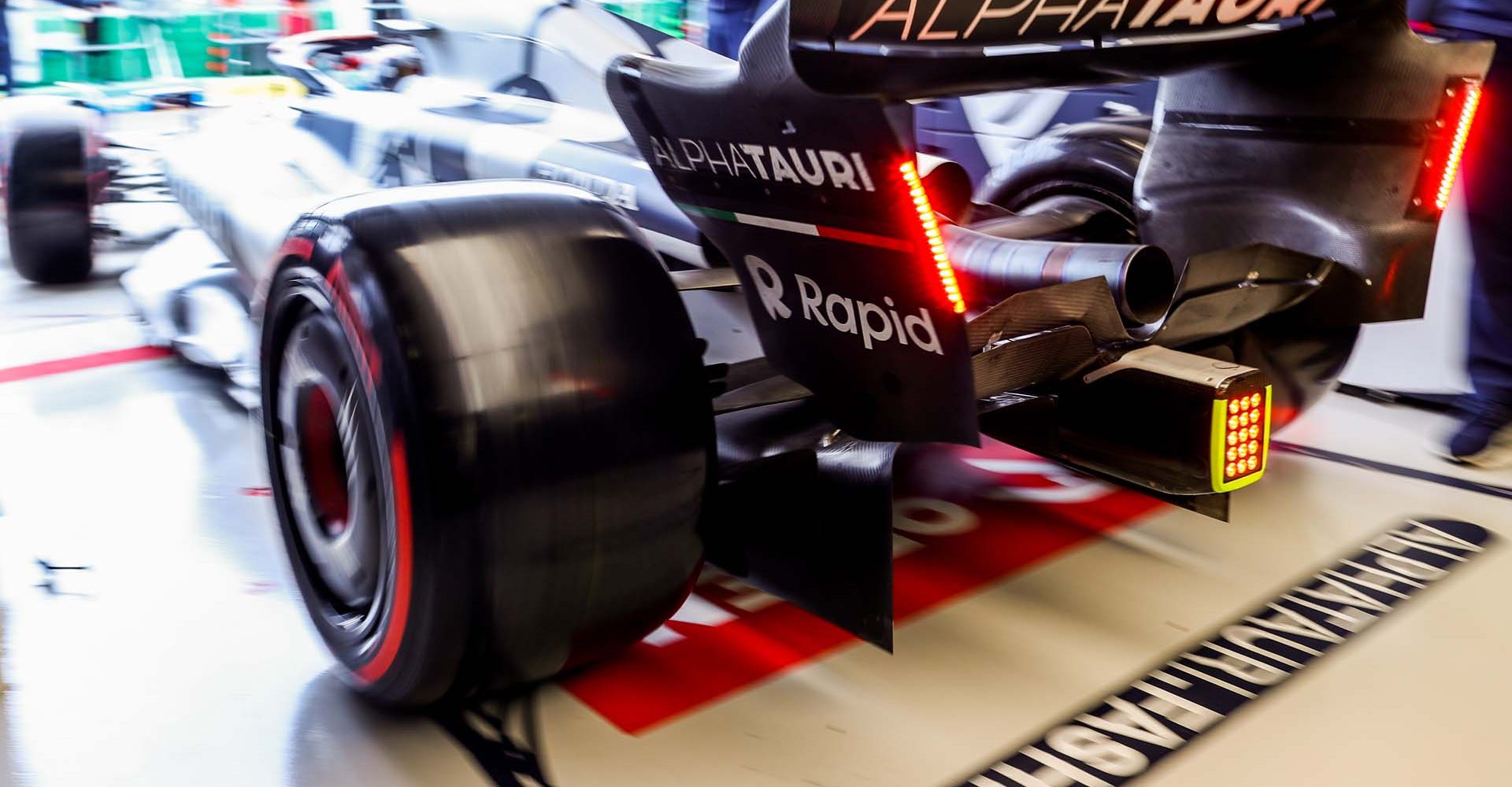 MELBOURNE, AUSTRALIA - APRIL 01: Yuki Tsunoda of Scuderia AlphaTauri and Japan  during qualifying ahead of the F1 Grand Prix of Australia at Albert Park Grand Prix Circuit on April 01, 2023 in Melbourne, Australia. (Photo by Peter Fox/Getty Images)