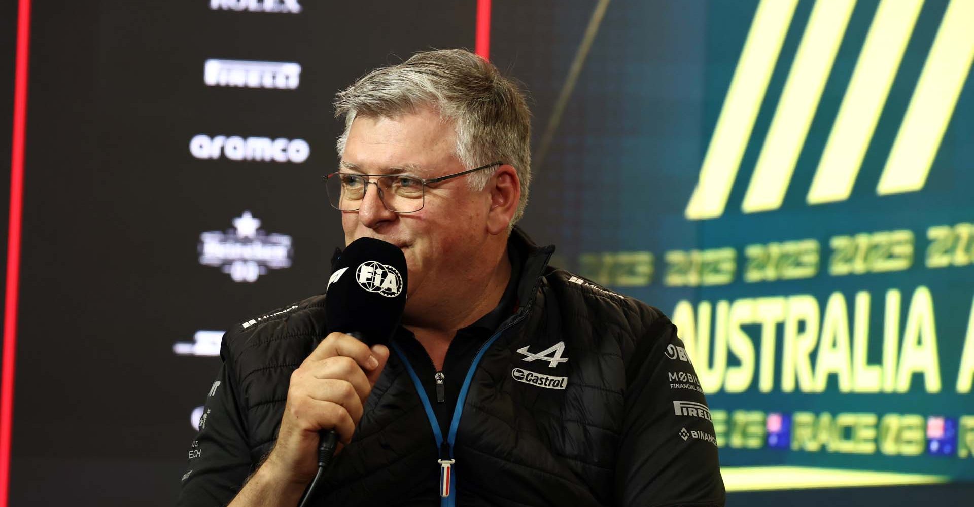 Otmar Szafnauer (USA) Alpine F1 Team, Team Principall in the FIA Press Conference.  Australian Grand Prix, Friday 31st March 2023. Albert Park, Melbourne, Australia.