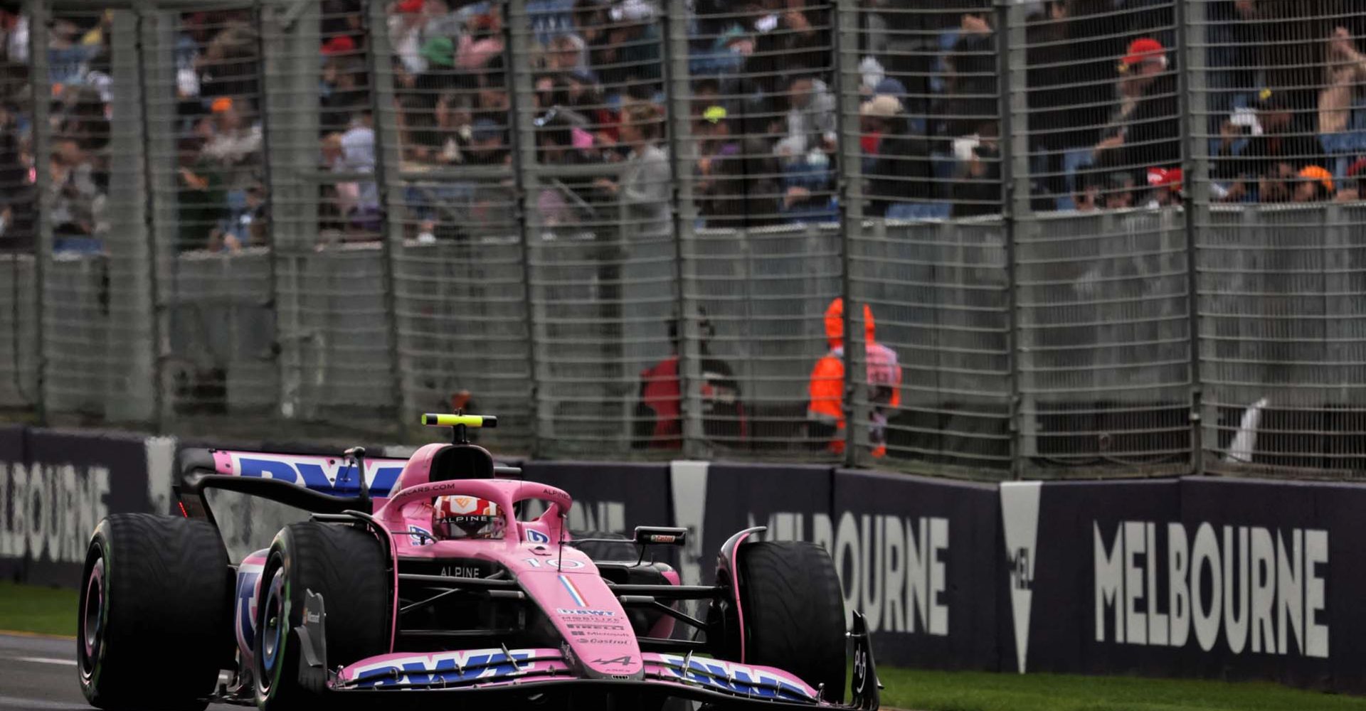 Pierre Gasly (FRA) Alpine F1 Team A523.  Australian Grand Prix, Friday 31st March 2023. Albert Park, Melbourne, Australia.