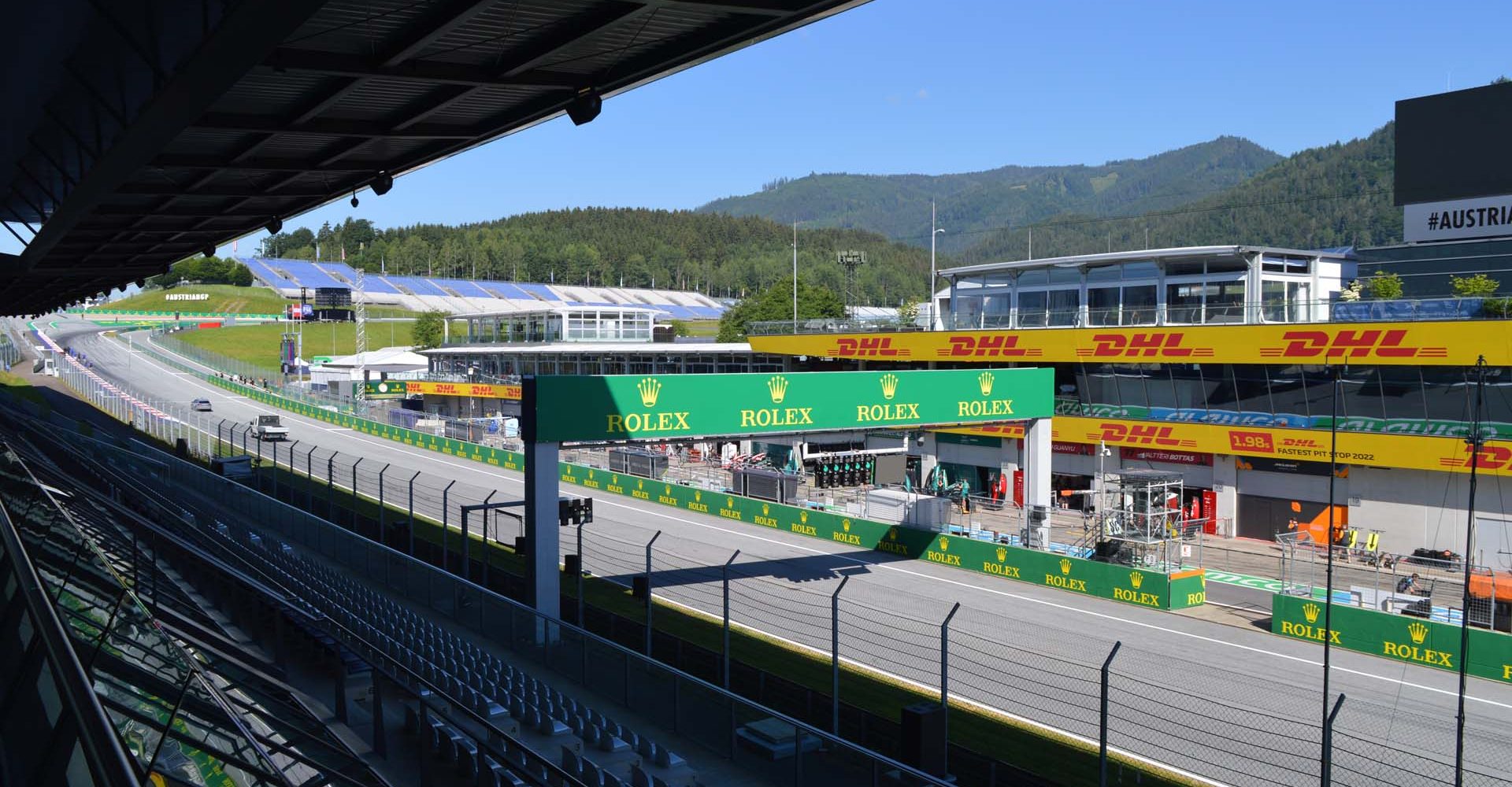 Red Bull Ring start/finish straight