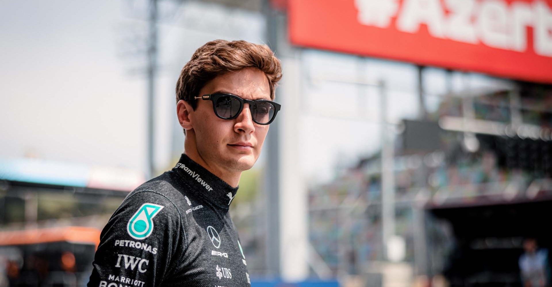 2023 Azerbaijan Grand Prix, Friday - Finn Pomeroy George Russell