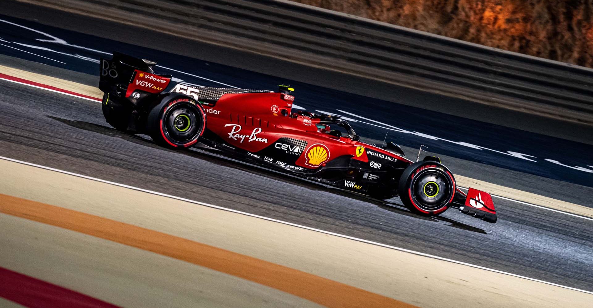 2 - GP BAHRAIN F1/2023 - VENERDI 03/03/2023  credit: @Scuderia Ferrari Press Office Carlos Sainz