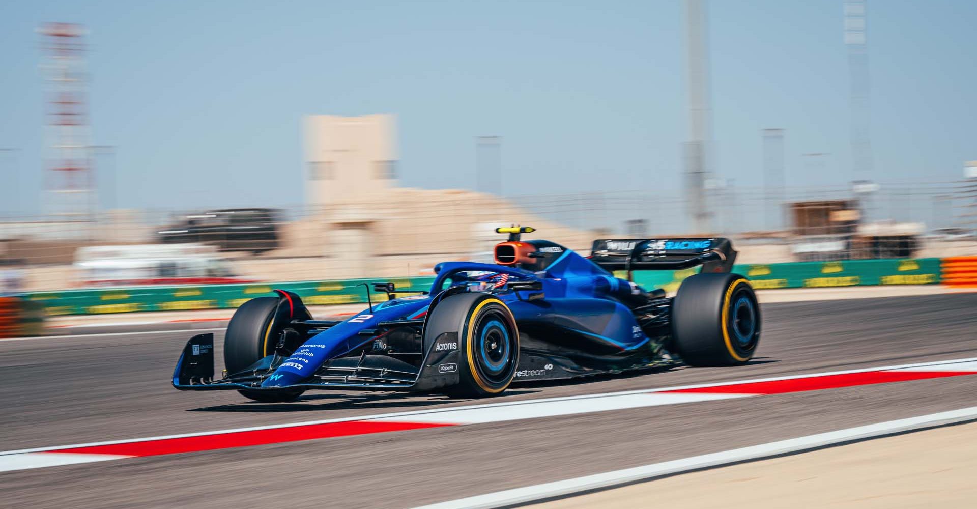 Logan Sargeant (USA) Williams Racing.
Formula One Testing, Day Two, Friday 24th February 2023. Sakhir, Bahrain.