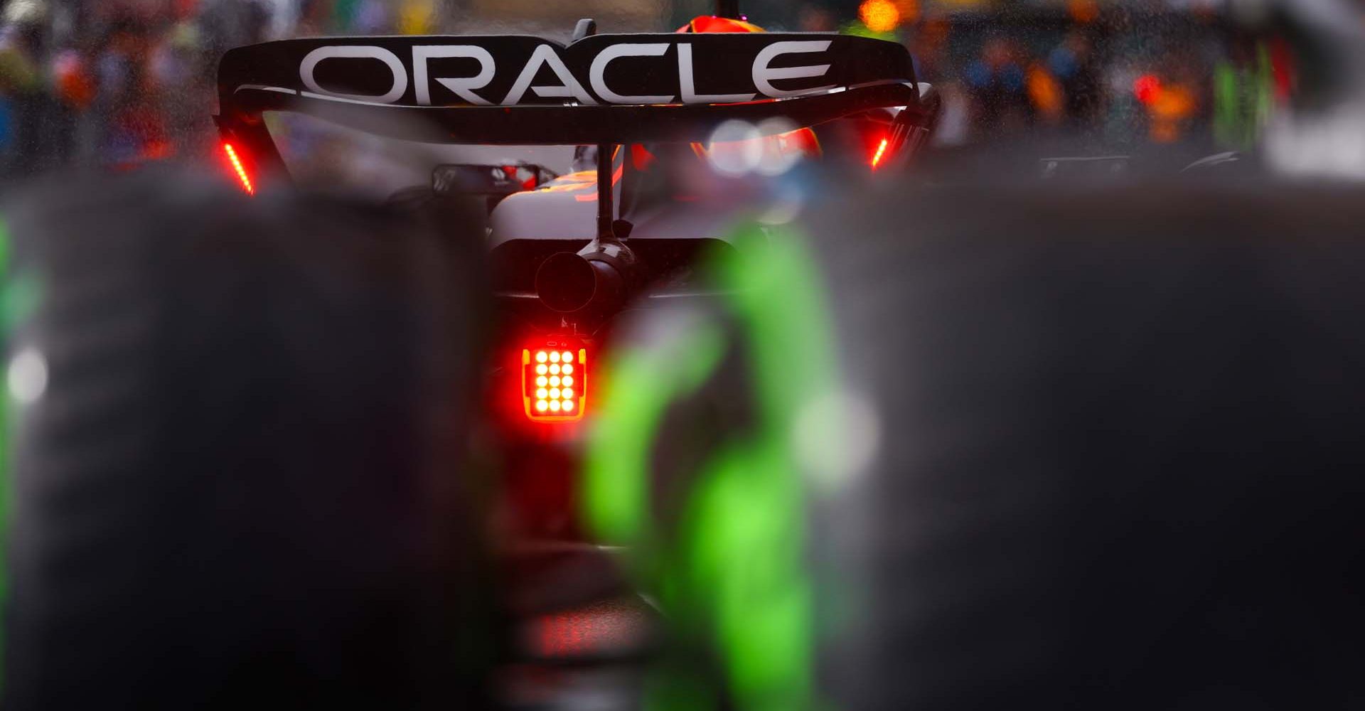 SPA, BELGIUM - JULY 28: Max Verstappen of the Netherlands driving the (1) Oracle Red Bull Racing RB19 in the Pitlane during qualifying ahead of the F1 Grand Prix of Belgium at Circuit de Spa-Francorchamps on July 28, 2023 in Spa, Belgium. (Photo by Mark Thompson/Getty Images)