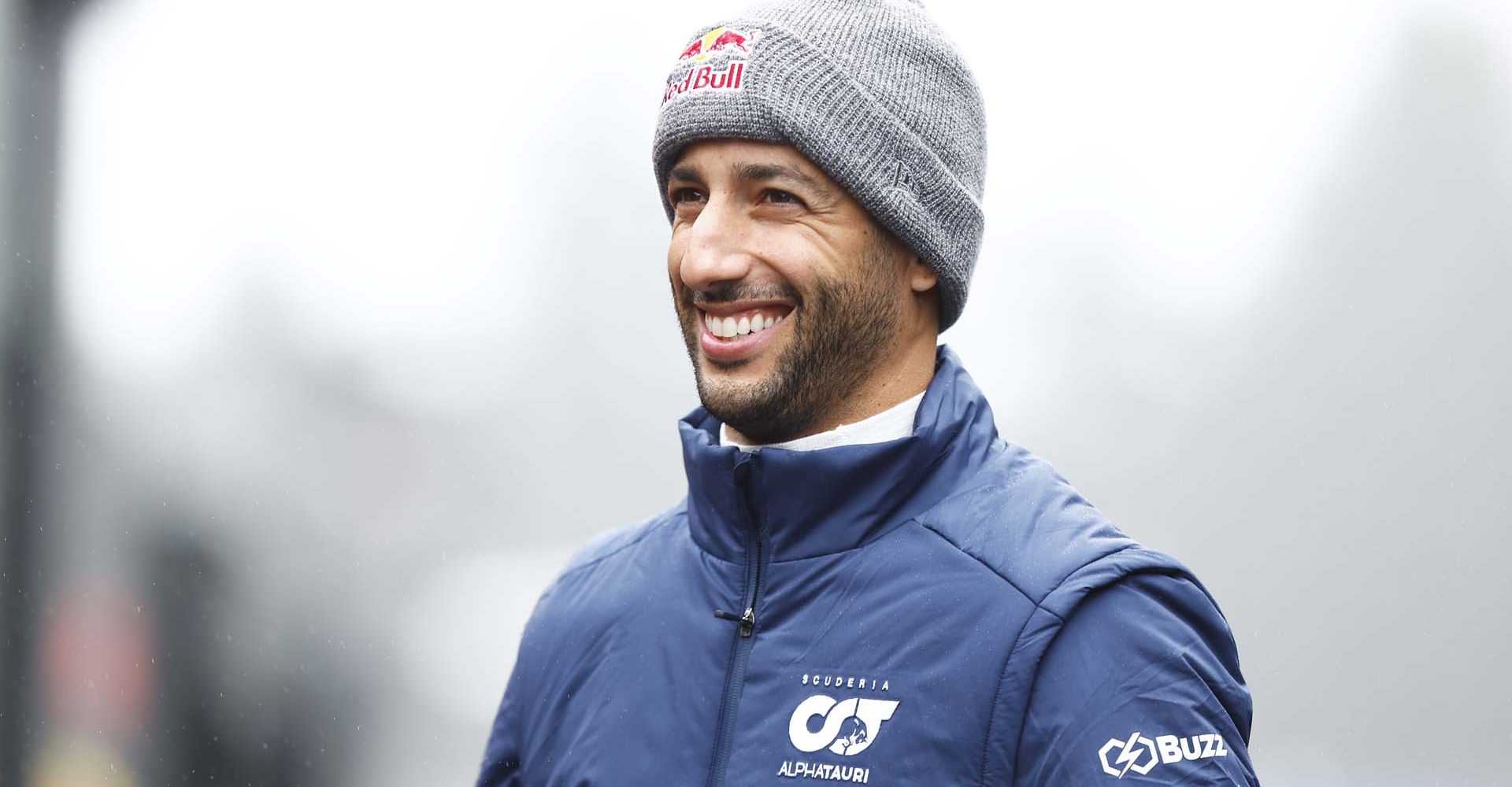 SPA, BELGIUM - JULY 27: Daniel Ricciardo of Australia and Scuderia AlphaTauri looks on in the Paddock during previews ahead of the F1 Grand Prix of Belgium at Circuit de Spa-Francorchamps on July 27, 2023 in Spa, Belgium. (Photo by Francois Nel/Getty Images)