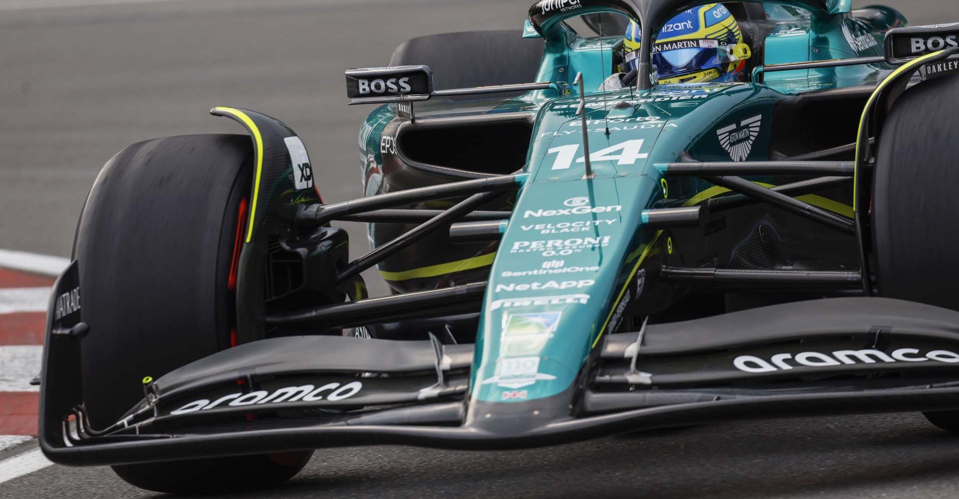 action, Circuit Gilles Villeneuve, GP2309a, F1, GP, Canada
Fernando Alonso, Aston Martin AMR23