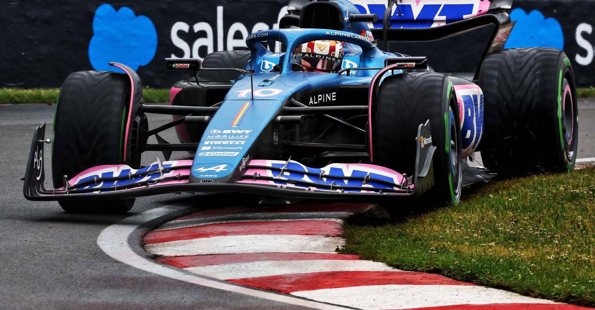 Pierre Gasly (FRA) Alpine F1 Team A523.  Formula 1 World Championship, Rd 9, Canadian Grand Prix, Saturday 17th June 2023. Montreal, Canada.