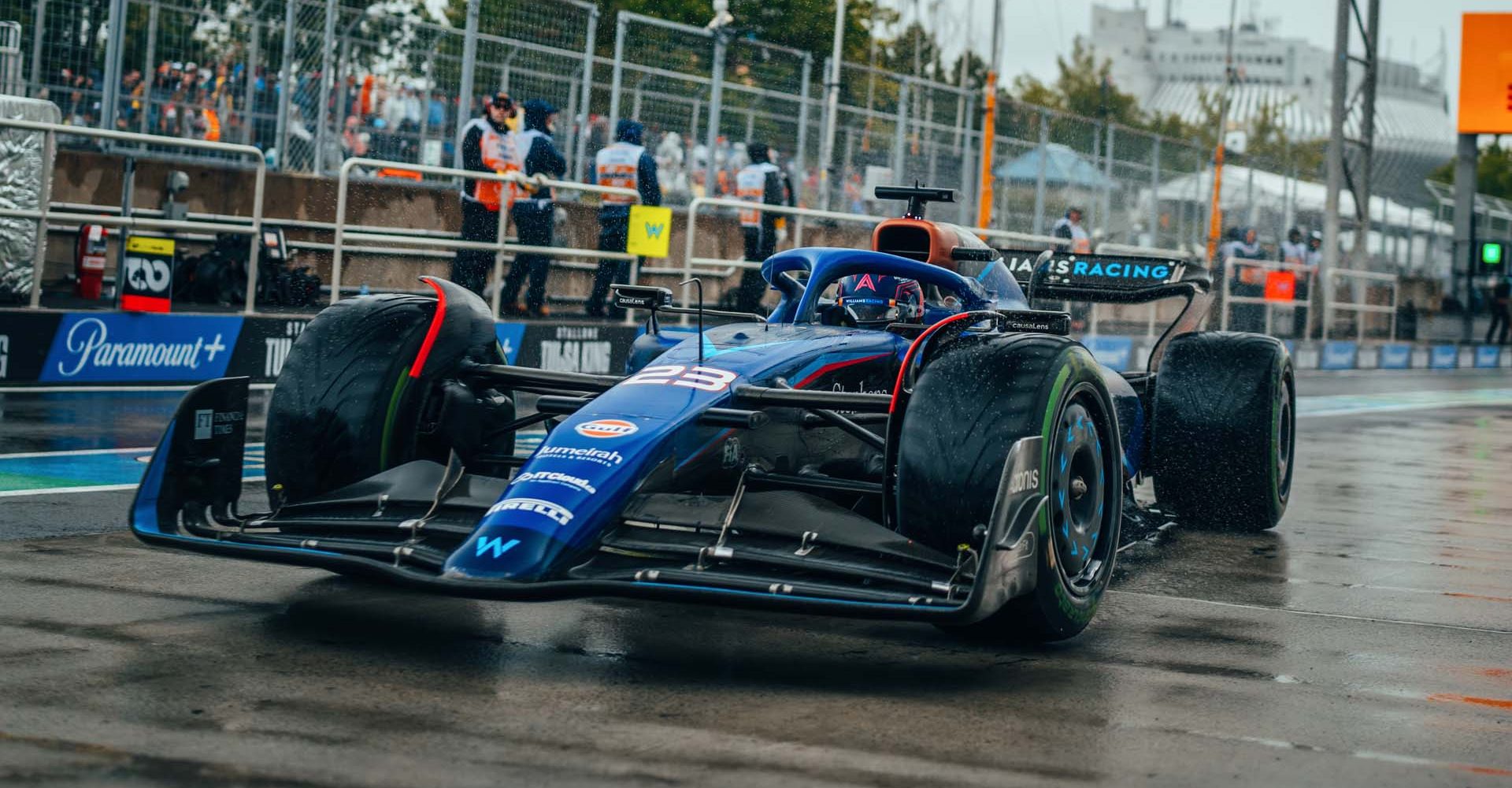 Alexander Albon (THA) Williams Racing.
Formula 1 World Championship, Rd 9, Canadian Grand Prix, Saturday 17th June 2023. Montreal, Canada.